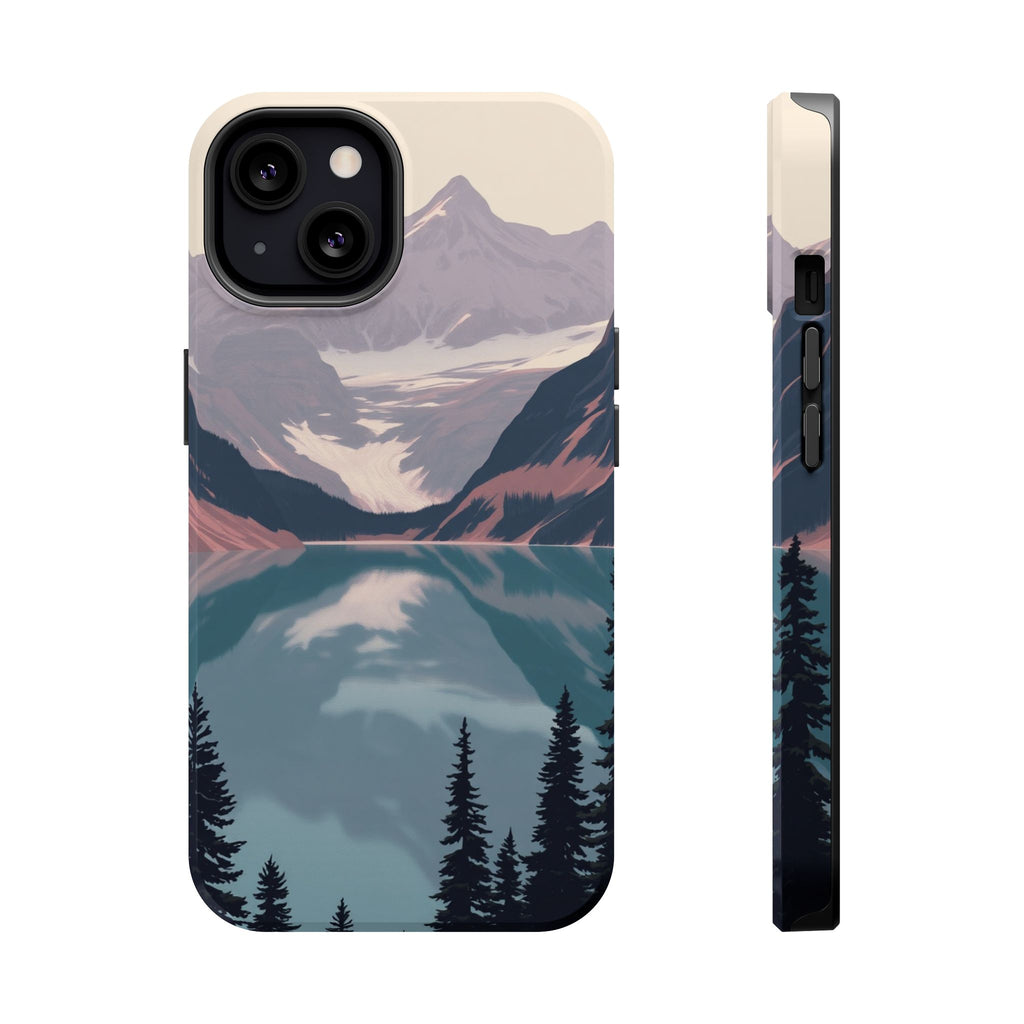 iPhone Rose Pink And Cream Glacier Lake Slim Everyday iPhone 18 · iPhone Case