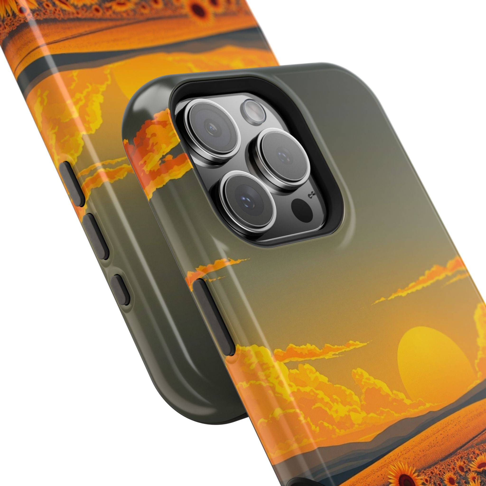 iPhone Vibrant Sunflower Prairie Design Slim Everyday iPhone Designer · iPhone C