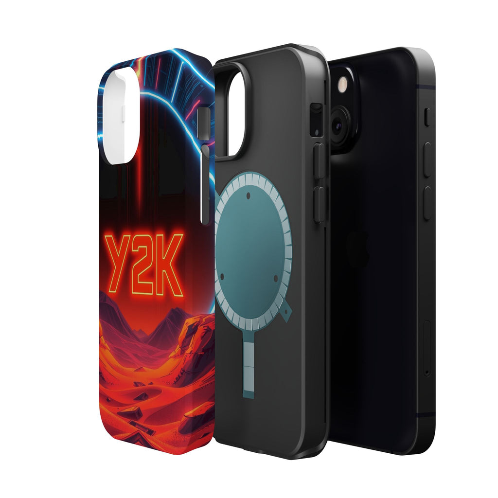 iPhone Y2K Holographic Enchanted Art Slim Everyday Designer Case · iPhone Case