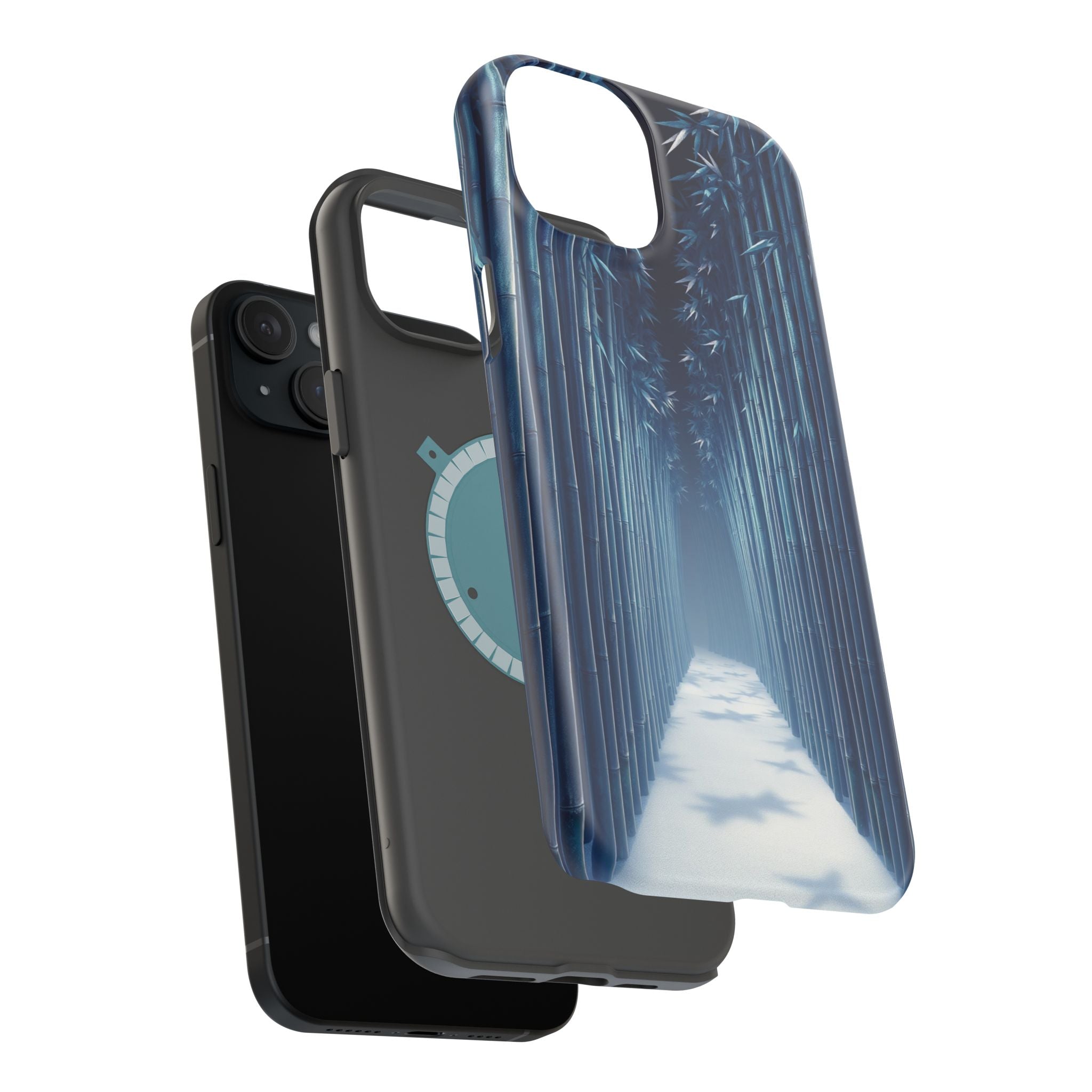 iPhone Bamboo Grove Electric Art Bold Modern Everyday Snap Case · iPhone Case