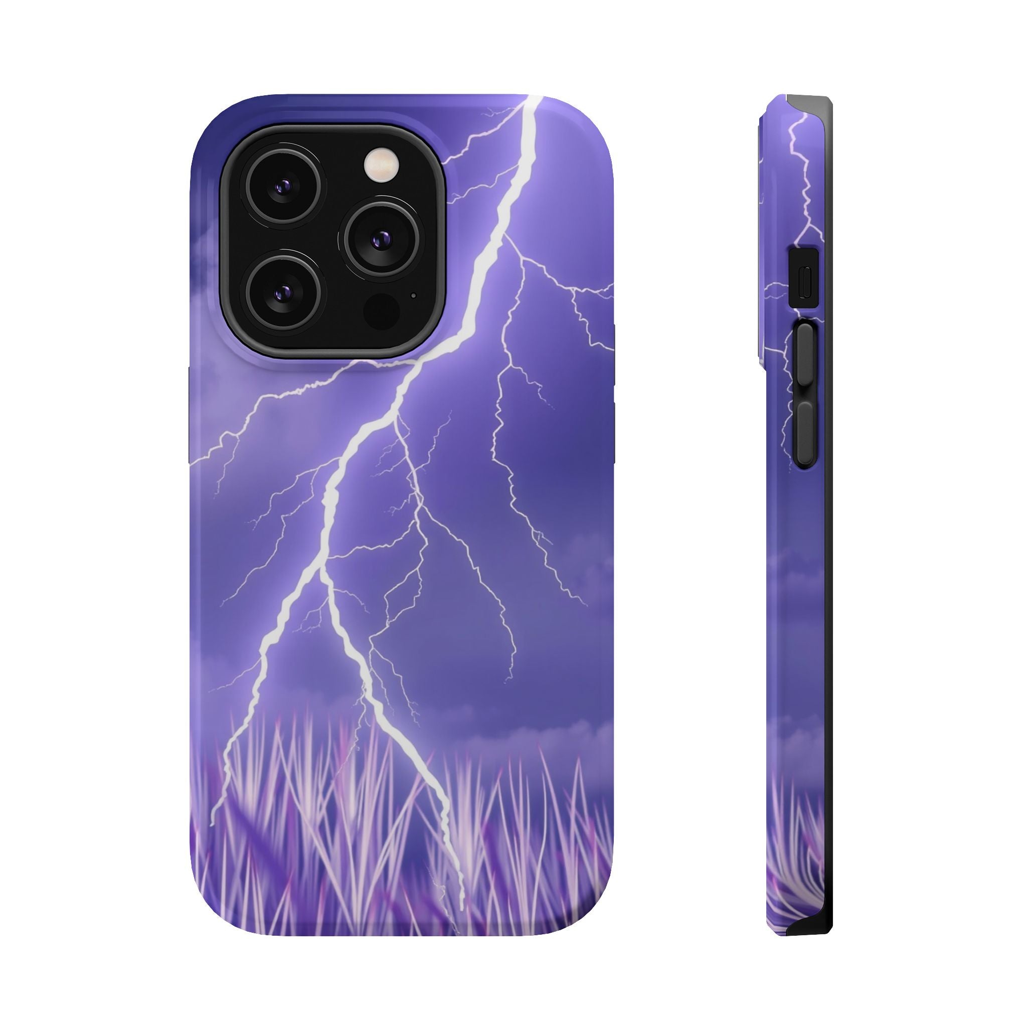 iPhone Dreamy Prairie Lightning Design Slim Everyday Designer Case · iPhone Case