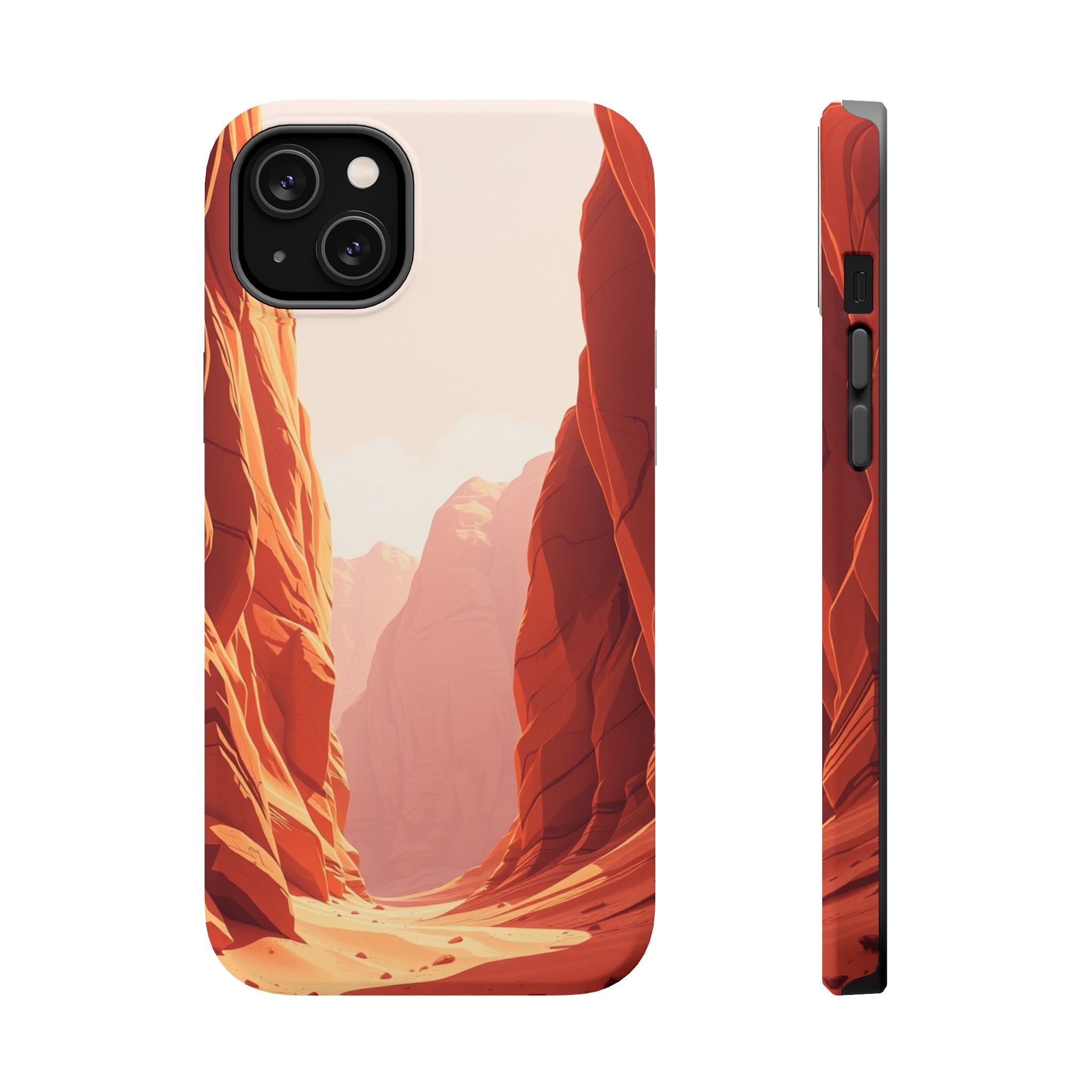 iPhone Serene Canyon Wall Design 17 Slim Everyday Designer Case · iPhone Case