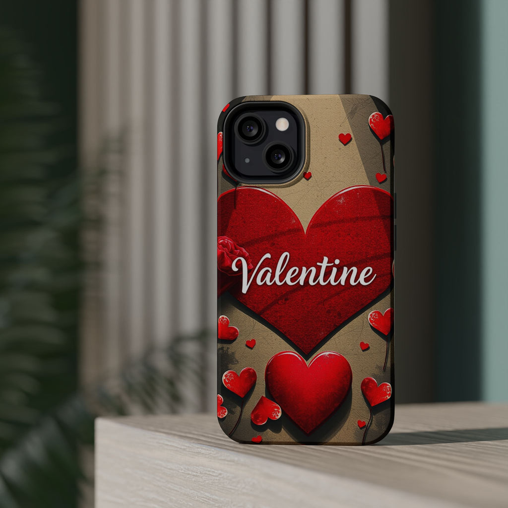 iPhone Serene Vintage Valentine Card Design Slim Everyday Designer Case · iPhone