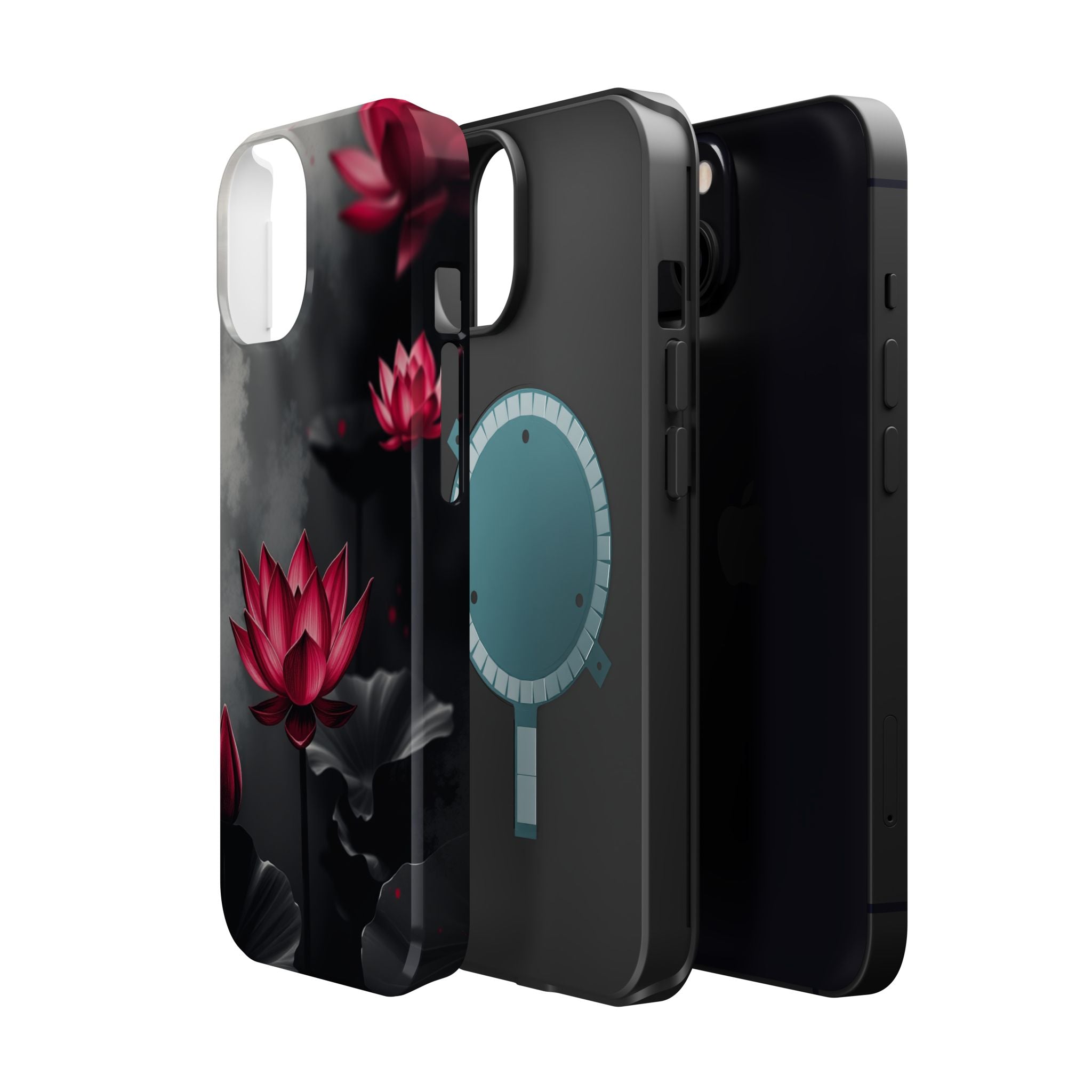 iPhone Lotus Pond Mystic Art 15 Slim Everyday Designer Case · iPhone Case