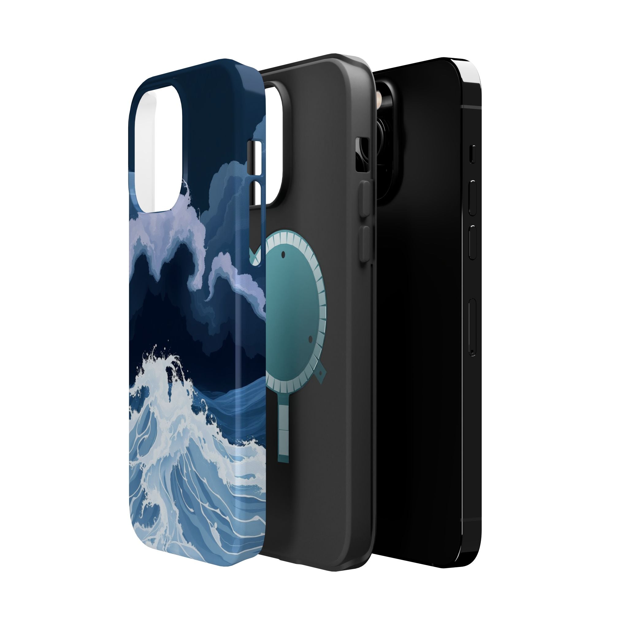 iPhone Storm at Sea Enchanted Art 18 Slim Everyday Designer Case · iPhone Case