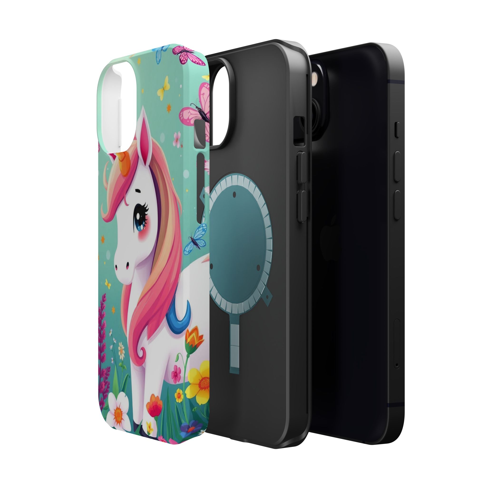 iPhone Dragonfly Unicorn Kids Fun iPhone Phone Case Gift Clean Minimal · iPhone