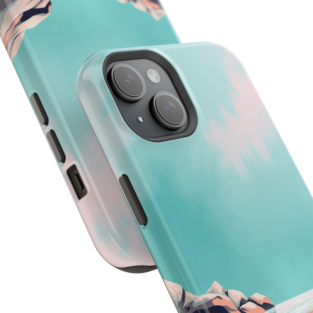 iPhone Vibrant Tidal Pool Design Bold Modern Everyday Snap Case · iPhone Case