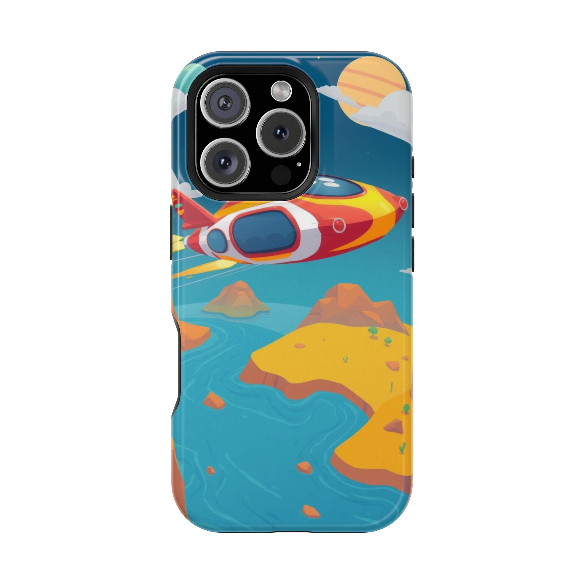 iPhone Hovercraft Glide Kids Fun Clean iPhone Phone Case Gift Minimal · iPhone C