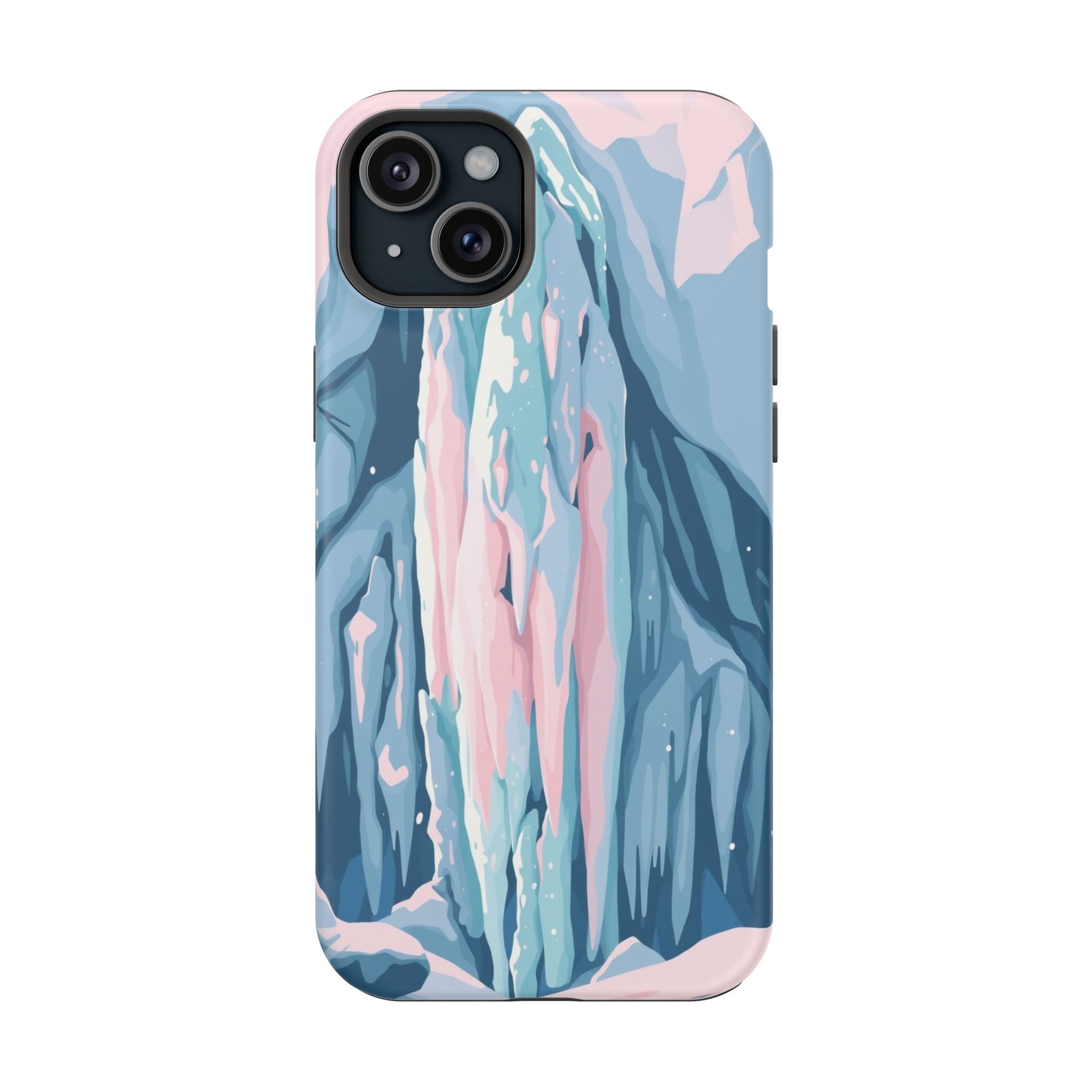 iPhone Mint And Blush Icicle Formation Slim Everyday Designer Case · iPhone Case
