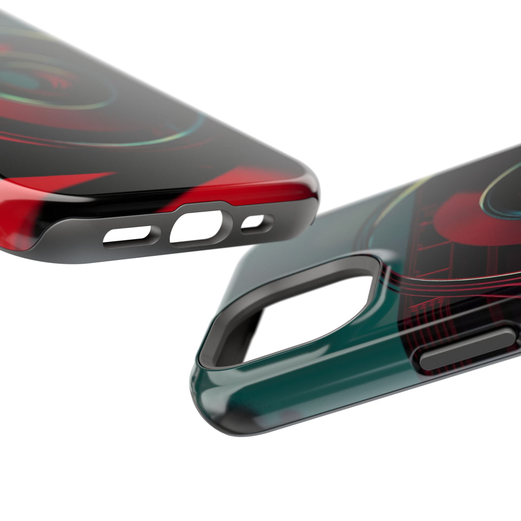 iPhone Vibrant Cassette Tape Rewind Design Slim Everyday Designer Case · iPhone