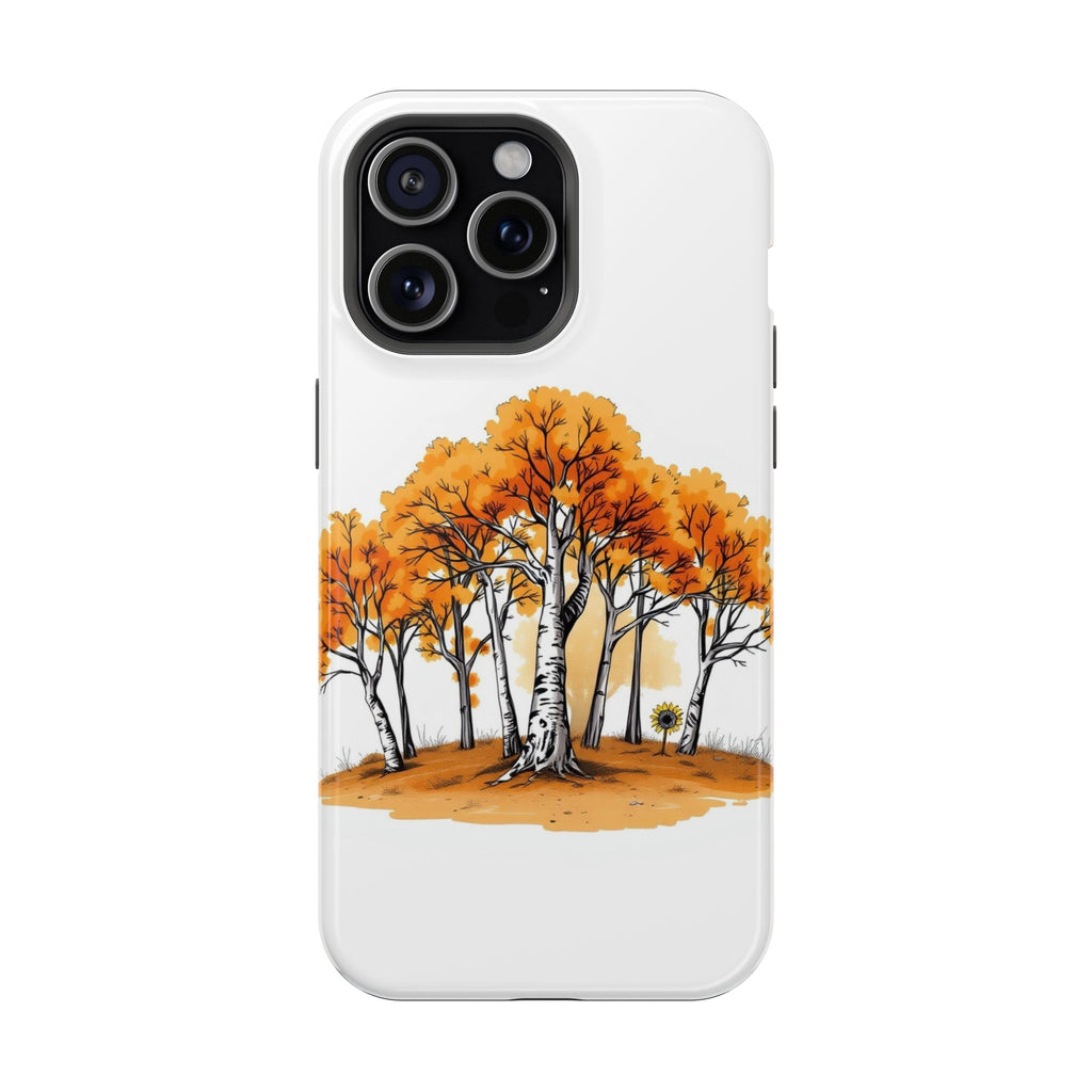 iPhone Dreamy Birch Grove Design Bold Modern Everyday Snap Case · iPhone Case