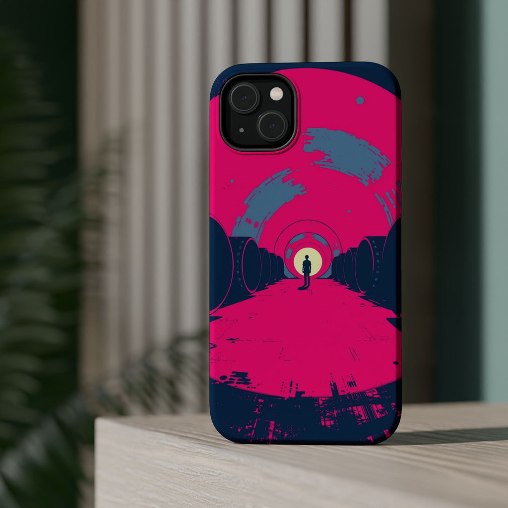 iPhone 1960s Mod Circles Bold Art Bold Modern Everyday Snap Case · iPhone Case