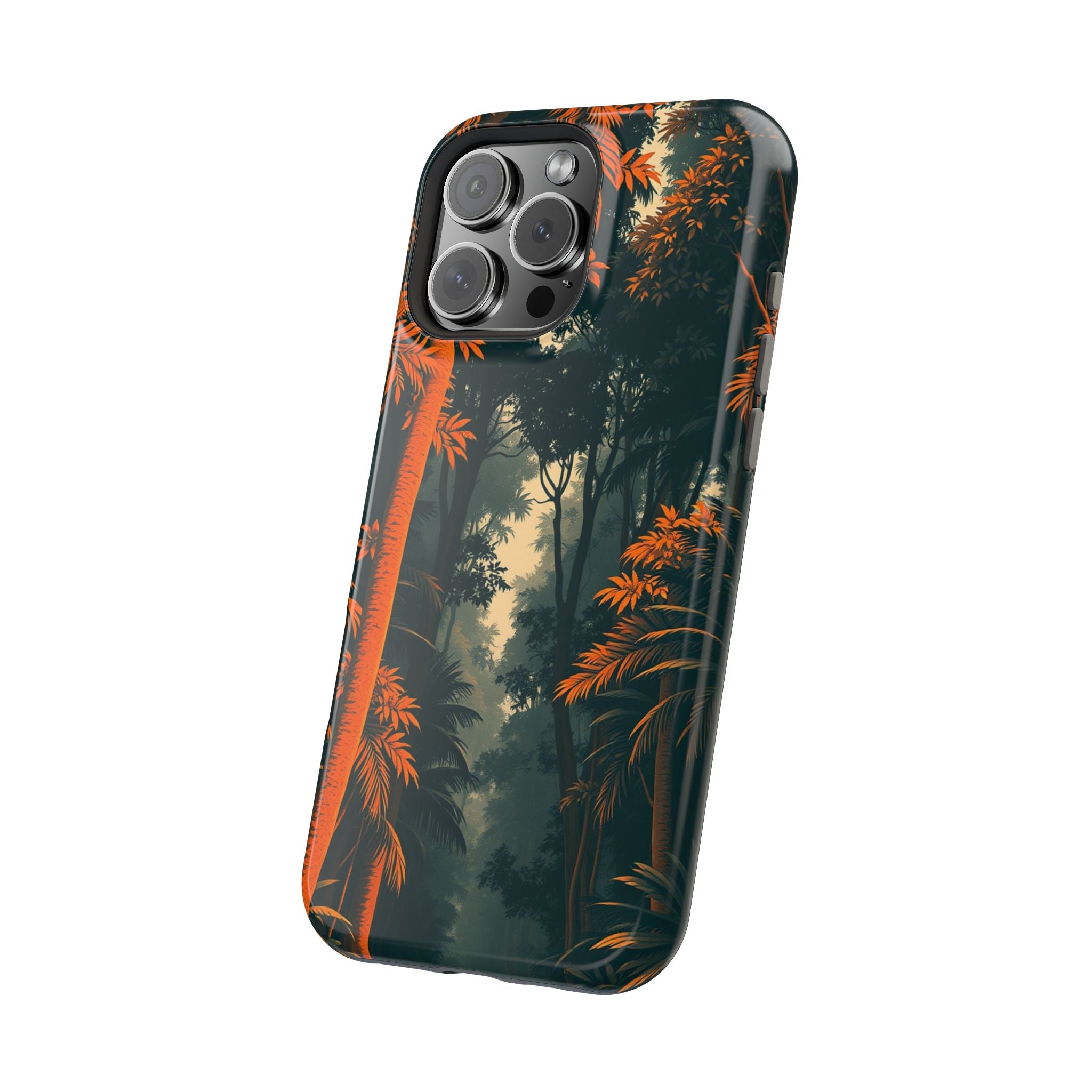 iPhone Burnt Orange And Sand Rainforest Canopy Soft iPhone Finish · iPhone Case