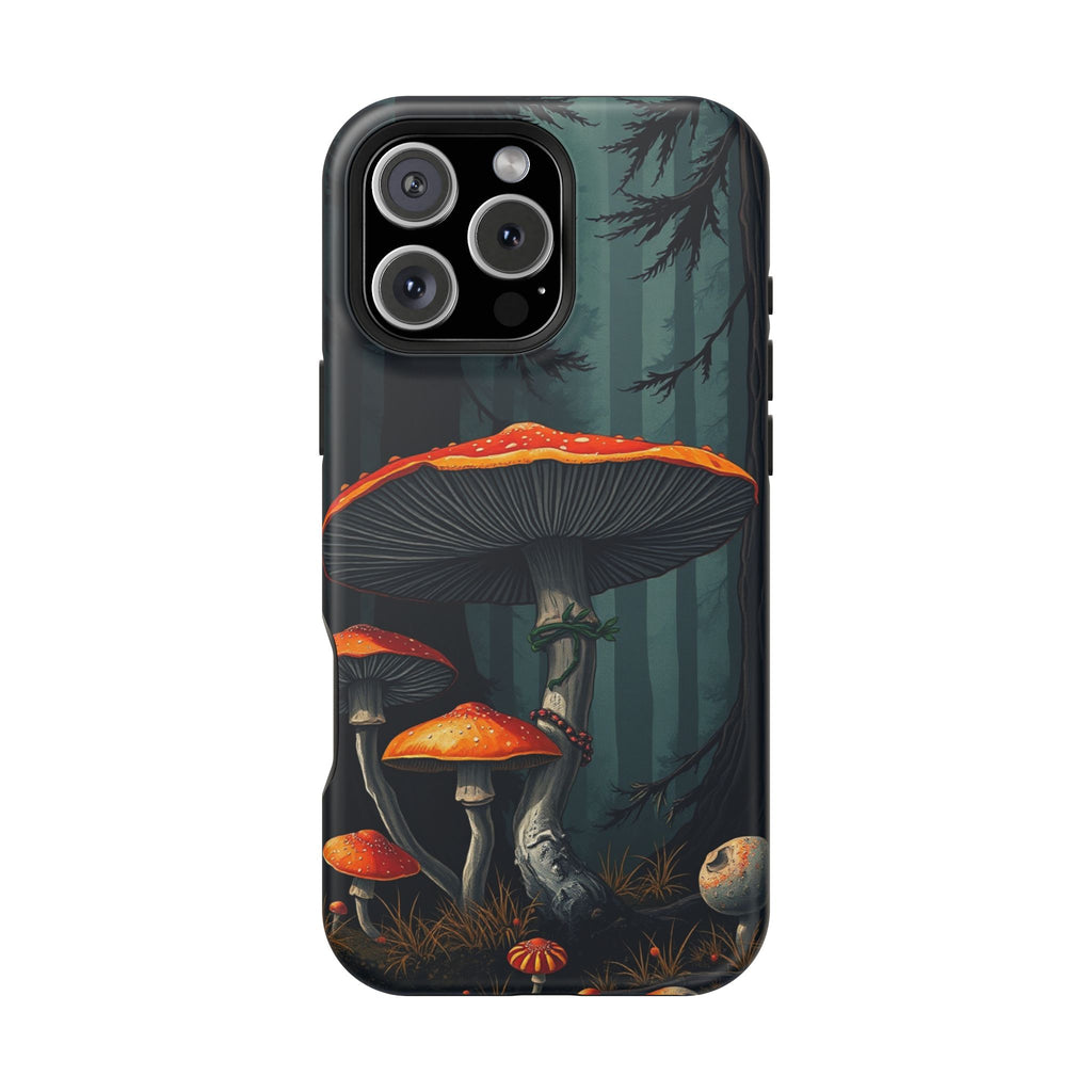 iPhone Mushroom Forest Dark Academia Slim Everyday Designer Case · iPhone Case