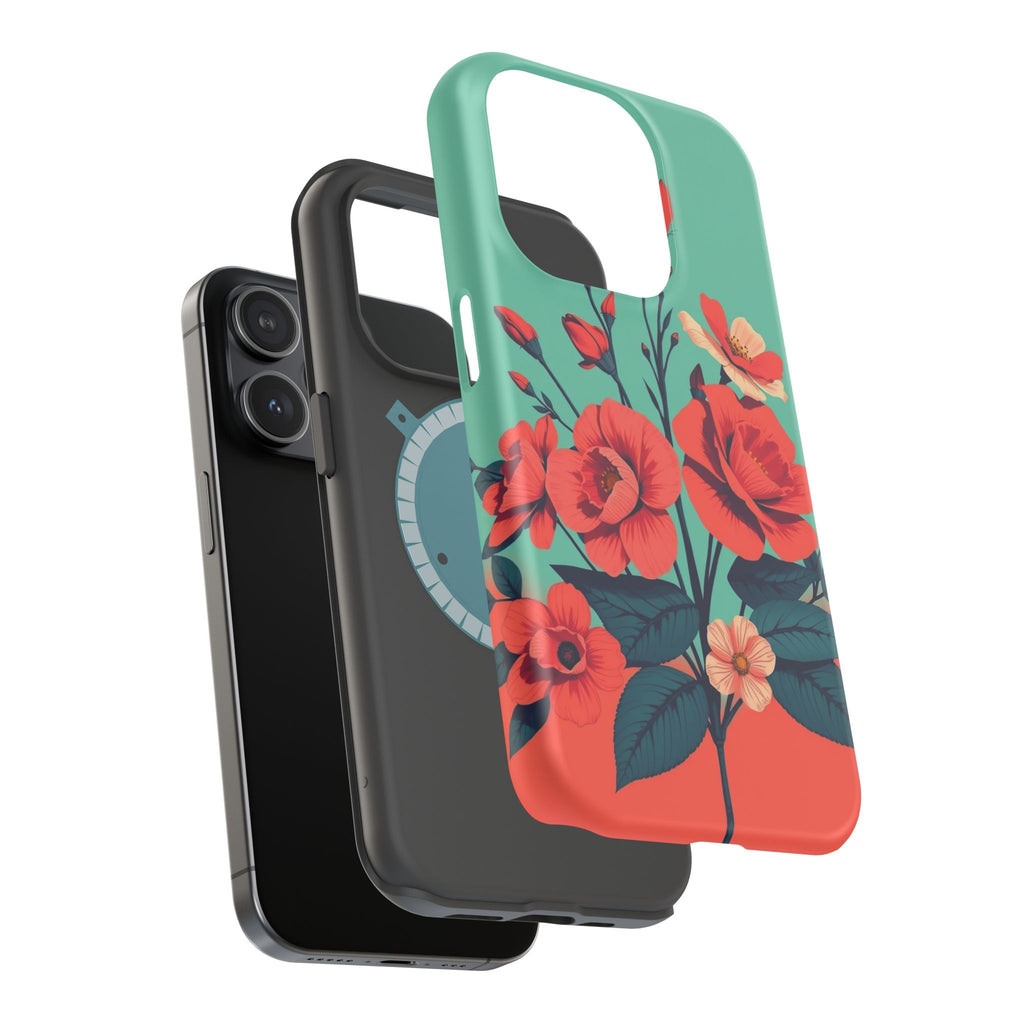 iPhone Pin-up Floral Cinematic Art Bold Modern Everyday Snap Case · iPhone Case