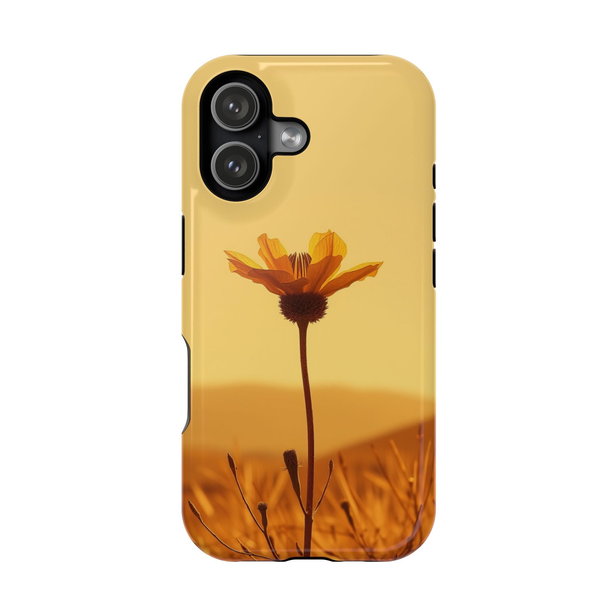 iPhone Desert Flower Cinematic Art Bold Modern Everyday Snap Case · iPhone Case