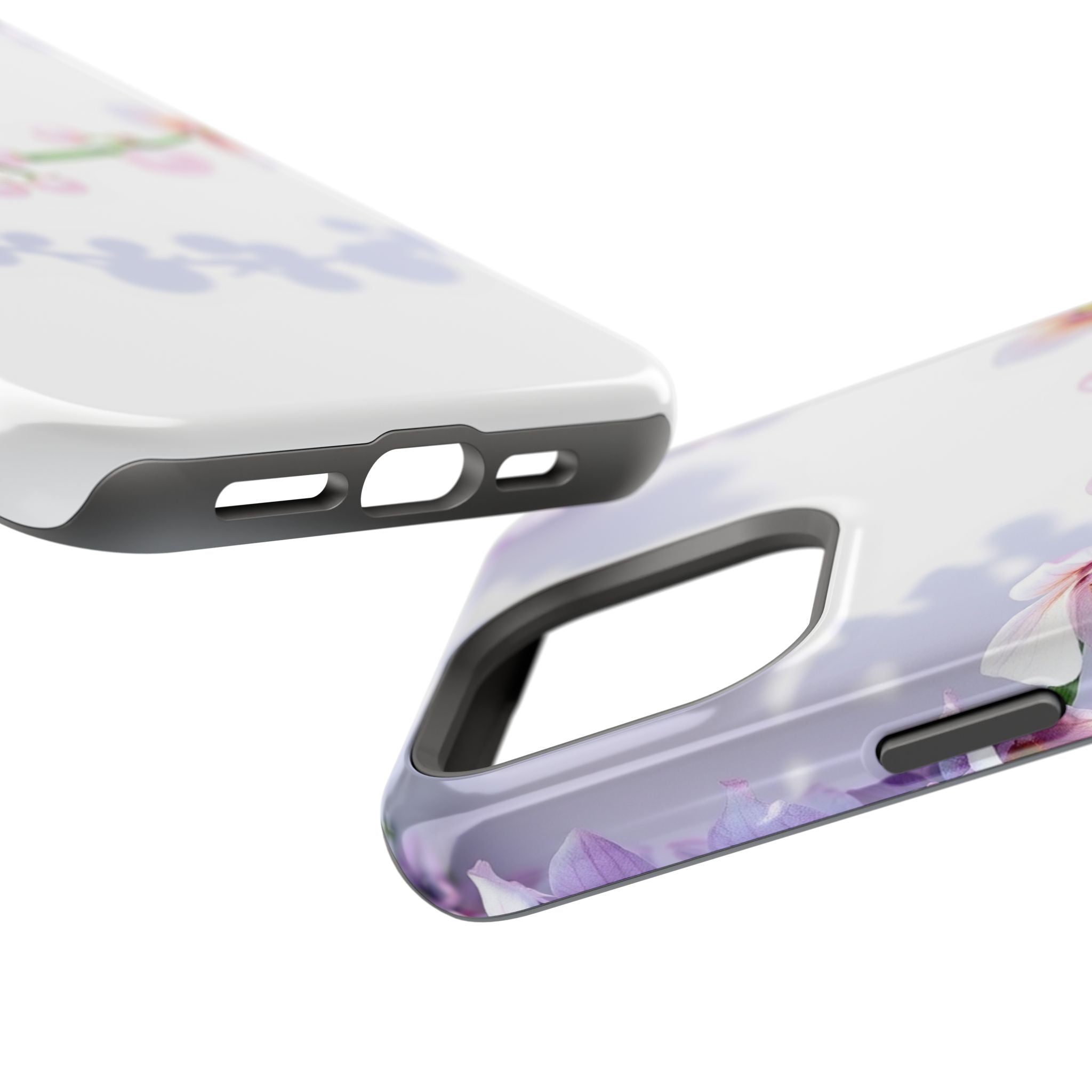 iPhone Vibrant Floral Crown Design Clean Minimal Snap Cas Slim Snap Case · iPhon