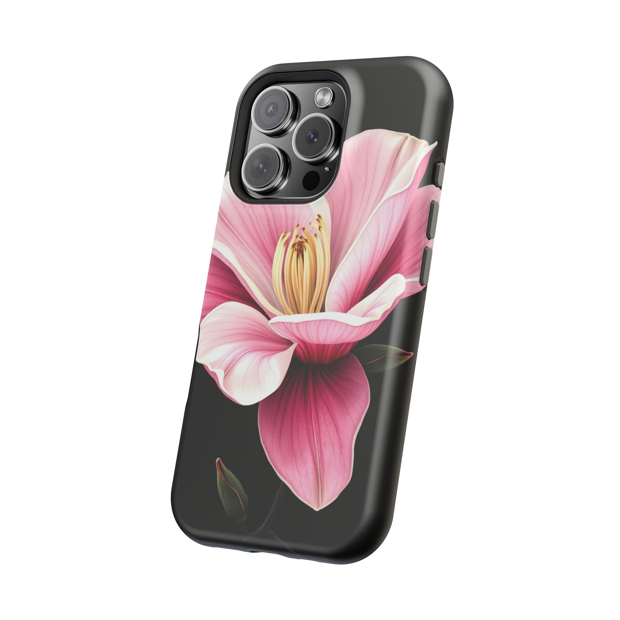iPhone Magnolia Dream Dark Gothic Ink Slim Everyday Designer Case · iPhone Case