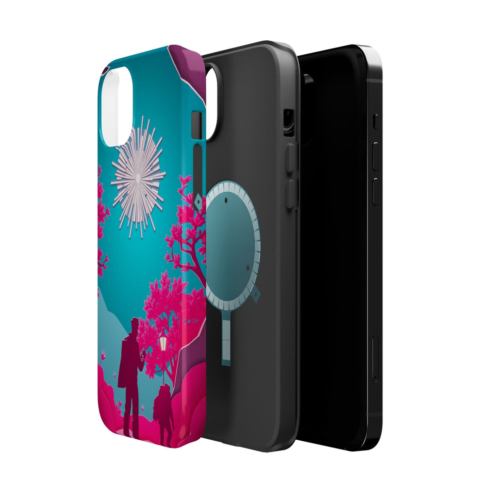 iPhone Bud Burst Paper Cut Art Slim Everyday Designer Case · iPhone Case