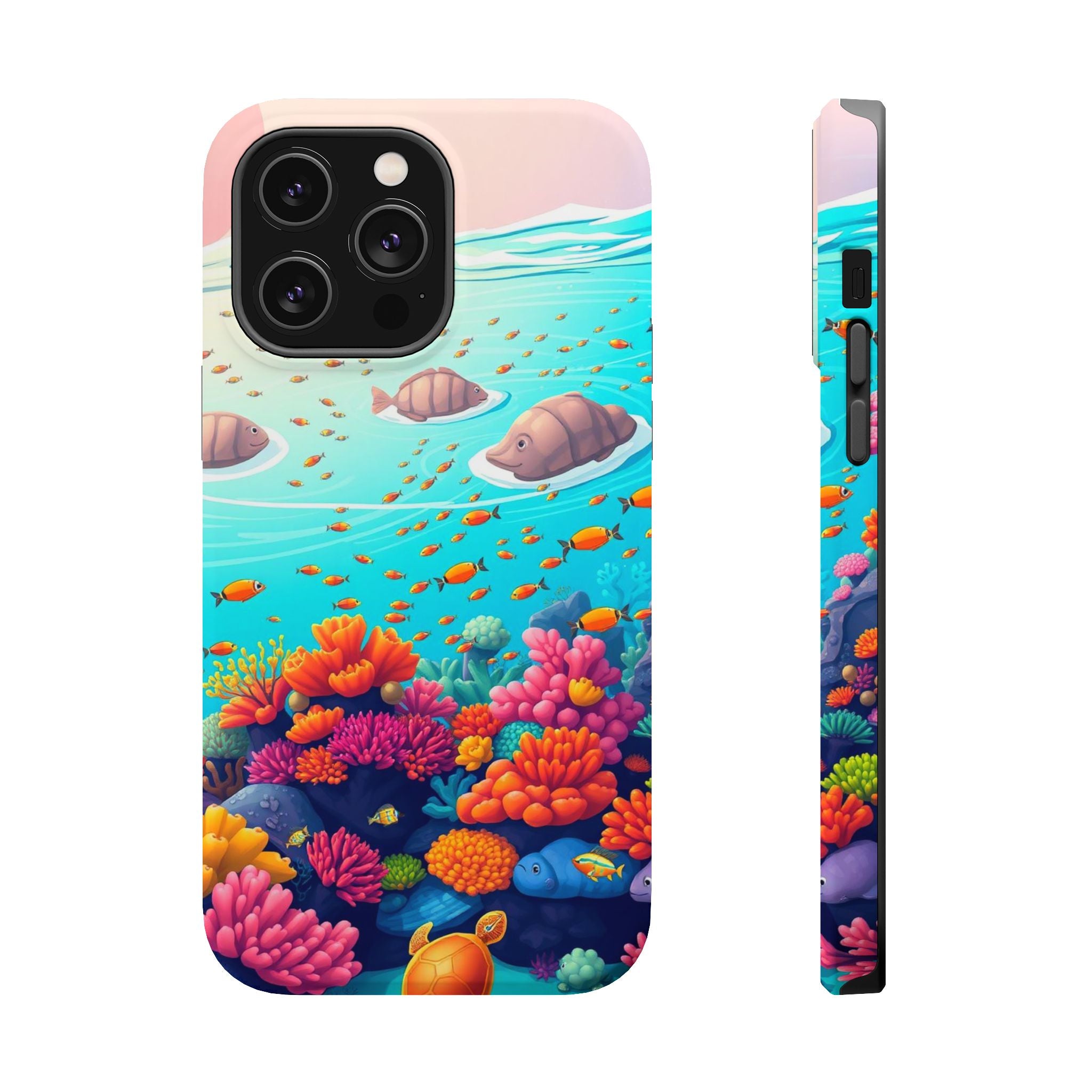 iPhone Coral Reef Panorama Kids Fun Phone Case Gift Slim Snap Case · iPhone Case