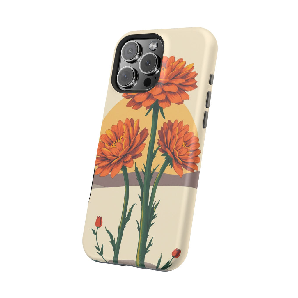 iPhone Ranunculus Stack Bold Art Bold Modern Everyday Snap Case · iPhone Case