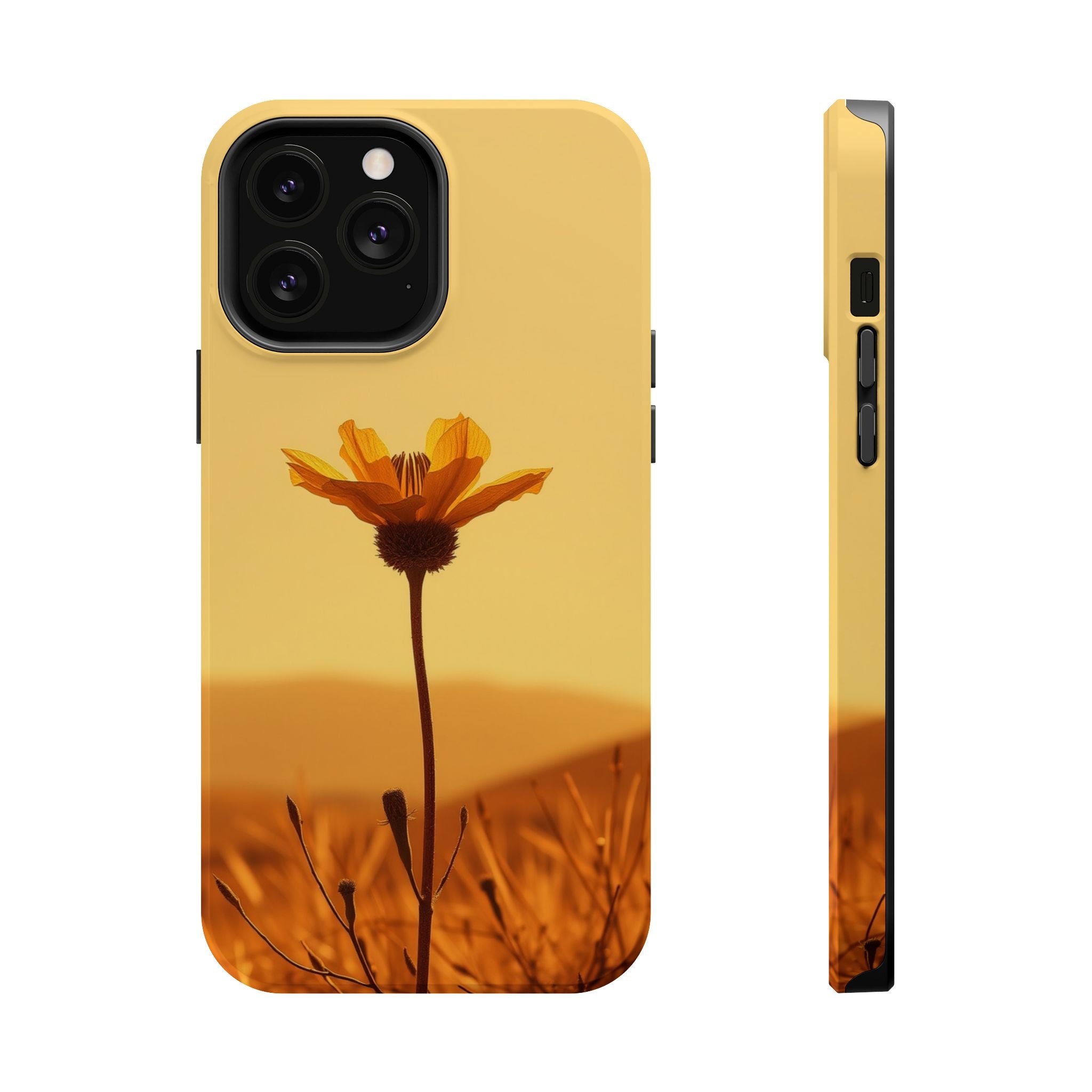 iPhone Desert Flower Cinematic Art Bold Modern Everyday Snap Case · iPhone Case