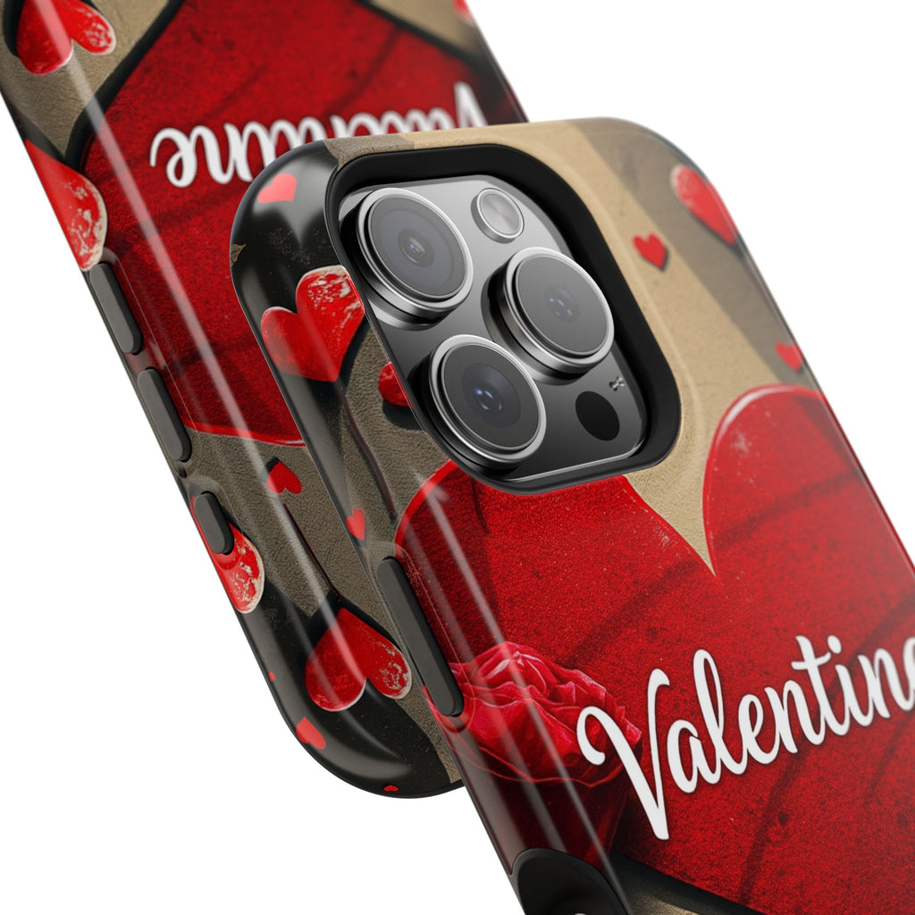 iPhone Serene Vintage Valentine Card Design Slim Everyday Designer Case · iPhone