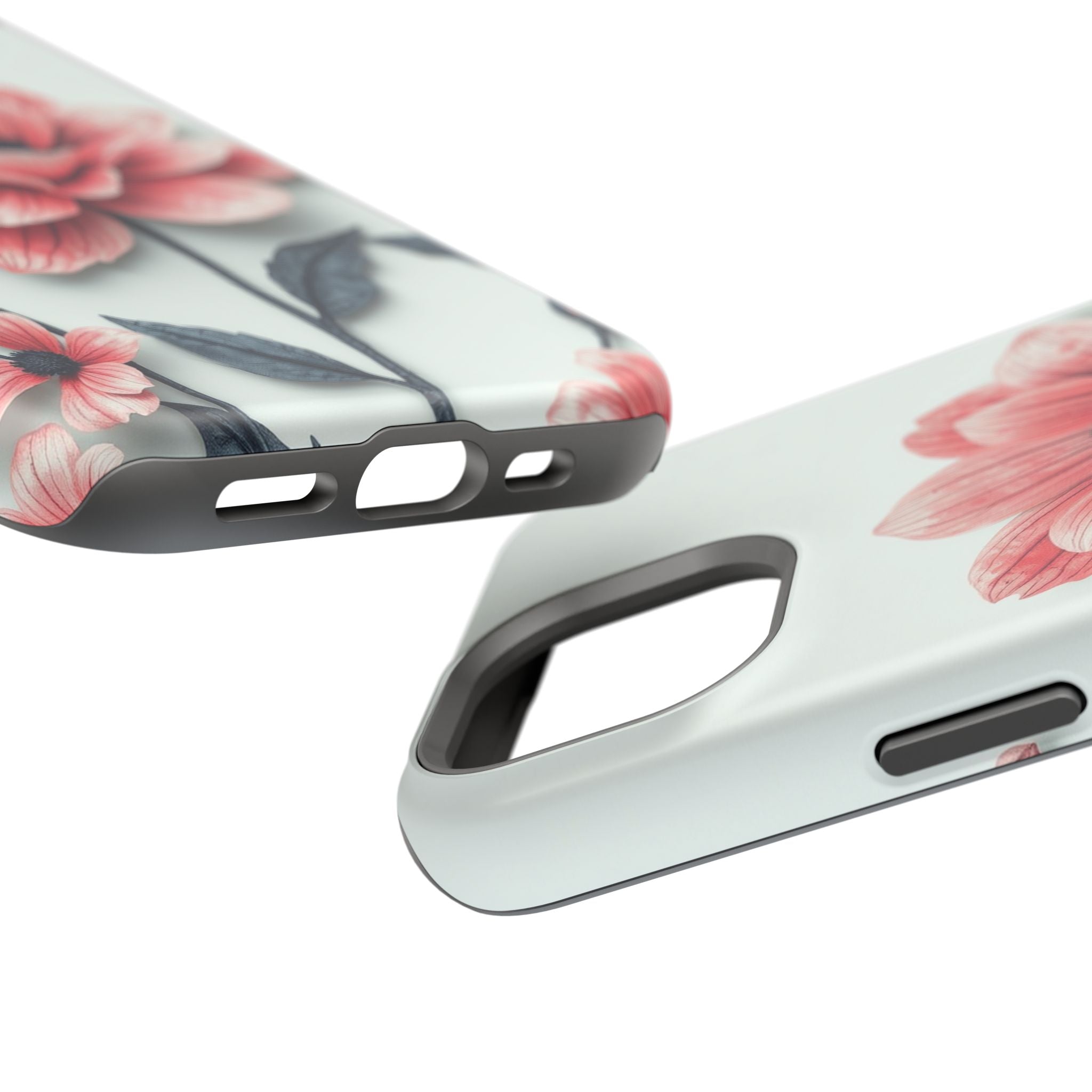 iPhone Dreamy Floral Ink Wash Design Slim Everyday iPhone 12 Designer · iPhone C