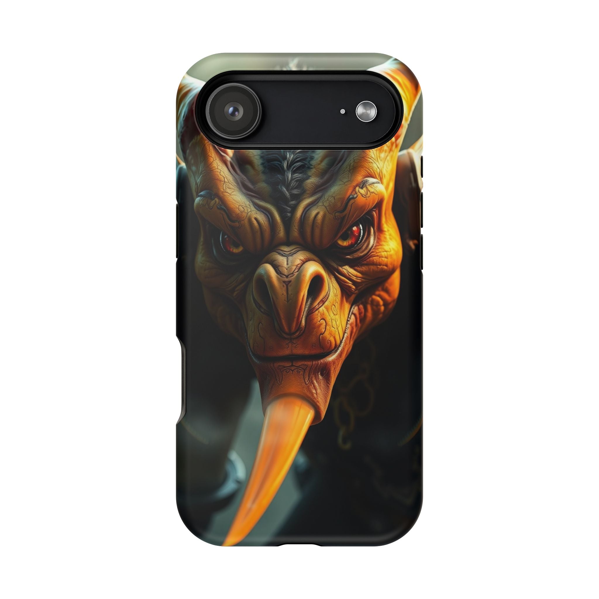 iPhone Mustard And Rust Goblin Mode Activated Slim Everyday Designer Case · iPho