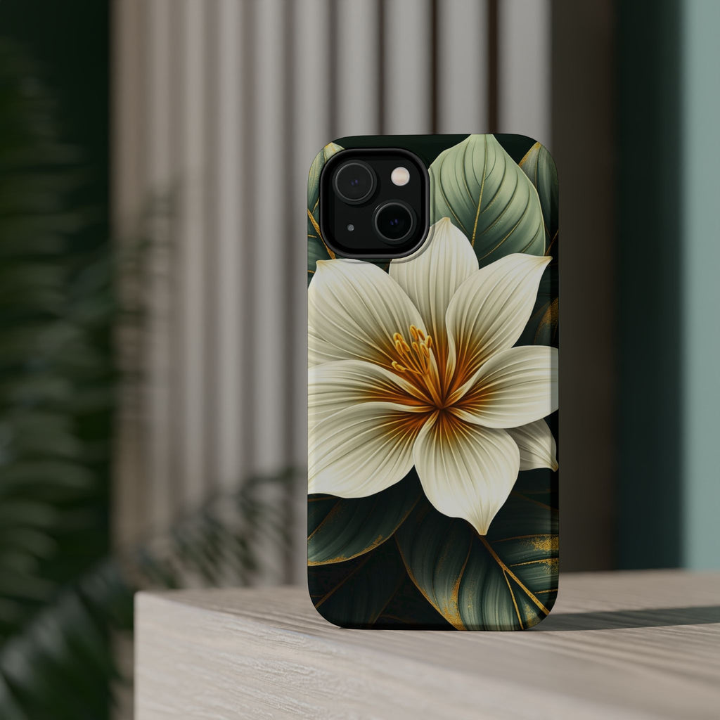 iPhone Radiant Tropical Bloom Design Slim Everyday Designer Case · iPhone Case