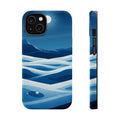 iPhone Snow Field Abstract Geometric Slim Everyday Designer Case · iPhone Case