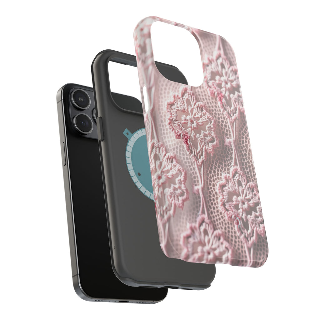 iPhone Lace Pattern Electric Art Bold Modern Everyday Snap Case · iPhone Case