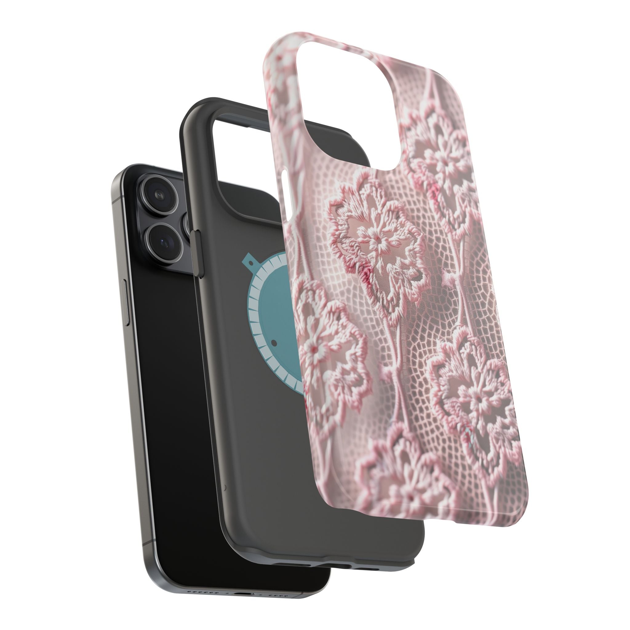 iPhone Lace Pattern Electric Art Bold Modern Everyday Snap Case · iPhone Case