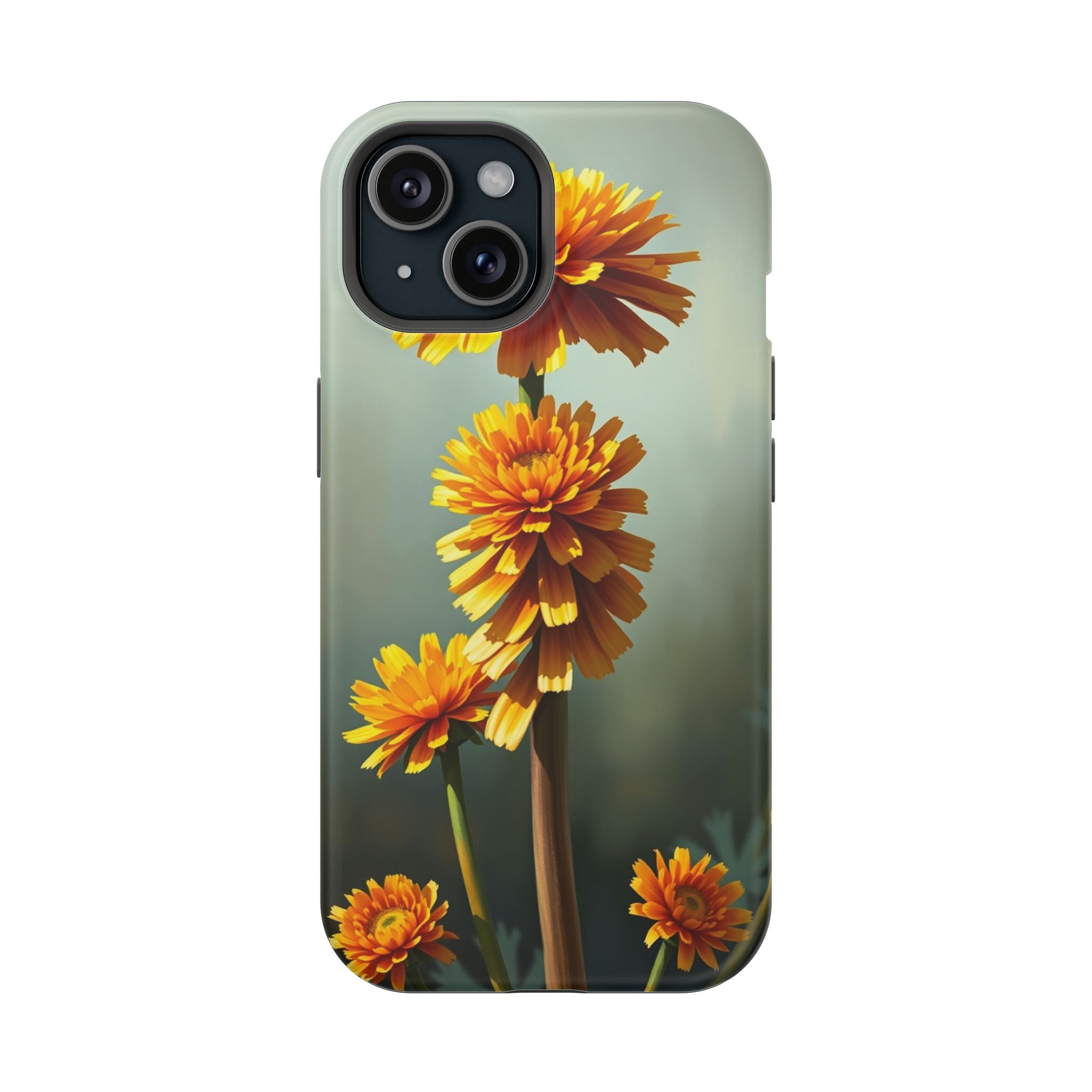 iPhone Ranunculus Stack Electric Art Slim Everyday Designer Case · iPhone Case