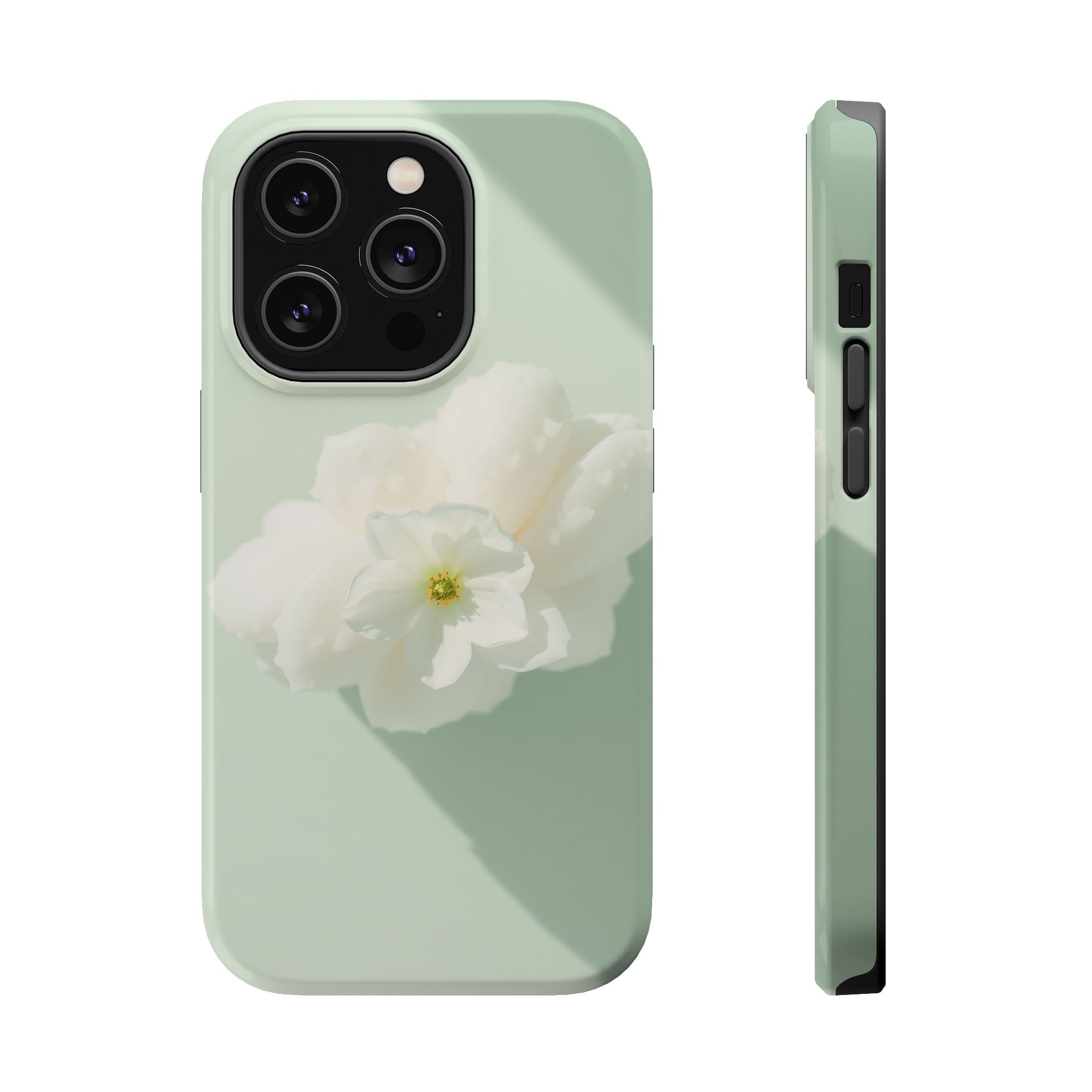 iPhone Pastel Floral Cloud Kawaii Bold Modern Everyday Snap Case · iPhone Case