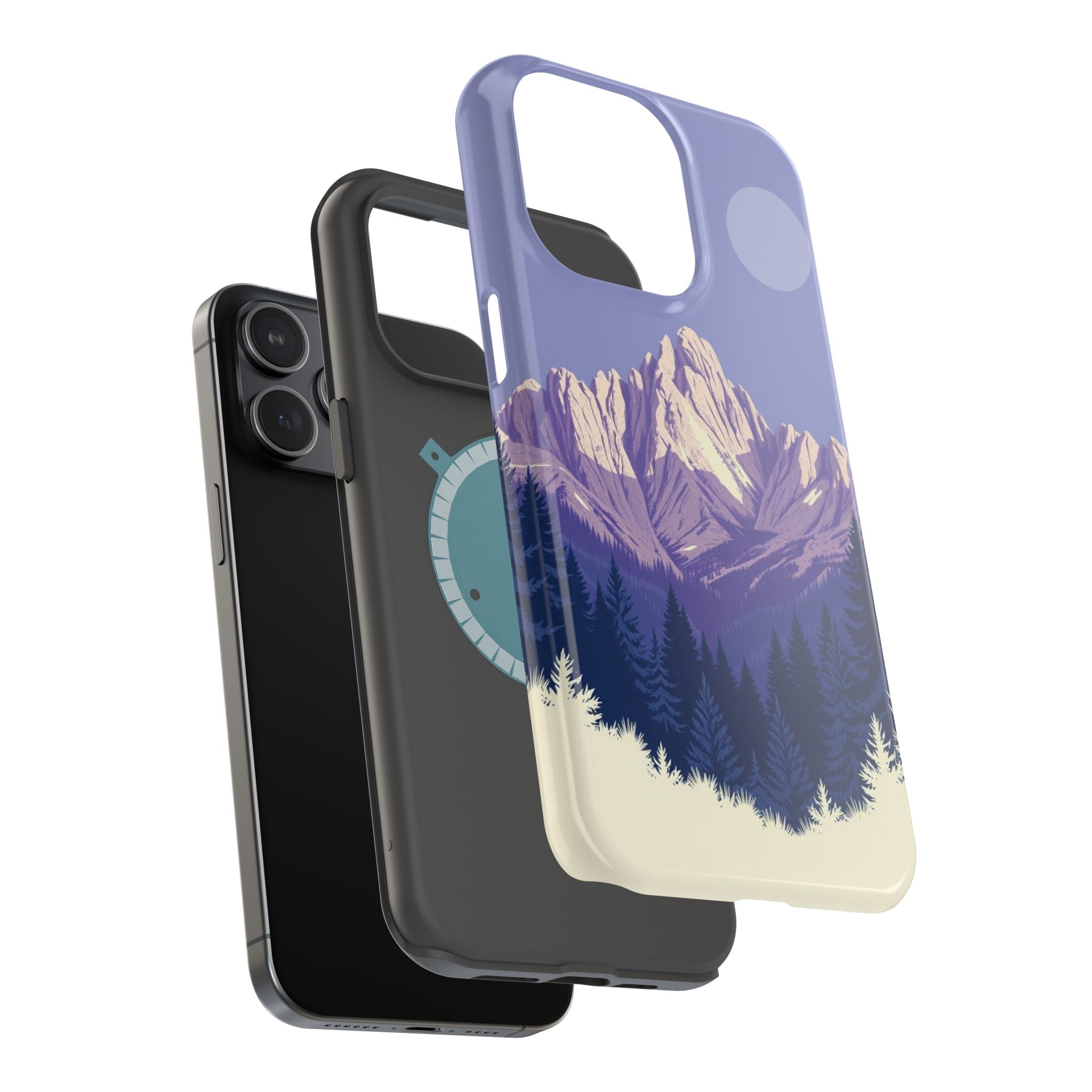 iPhone Pine Ridge Serene Design Slim Everyday Designer Case · iPhone Case