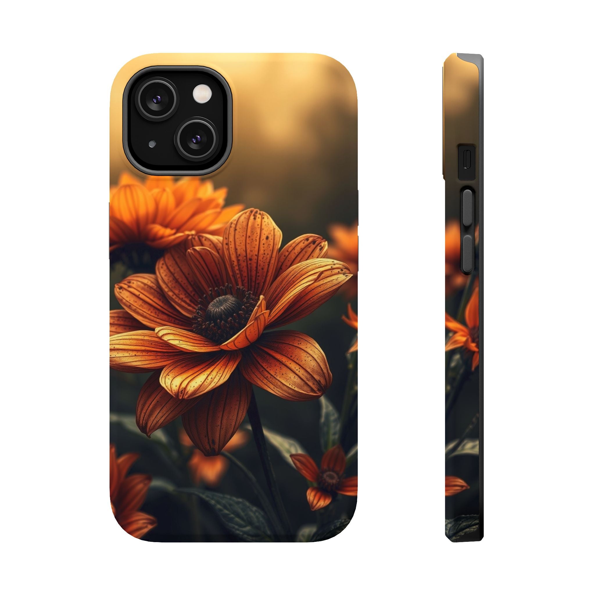 iPhone Radiant Floral Ombre Design Bold Modern Everyday Snap Case · iPhone Case