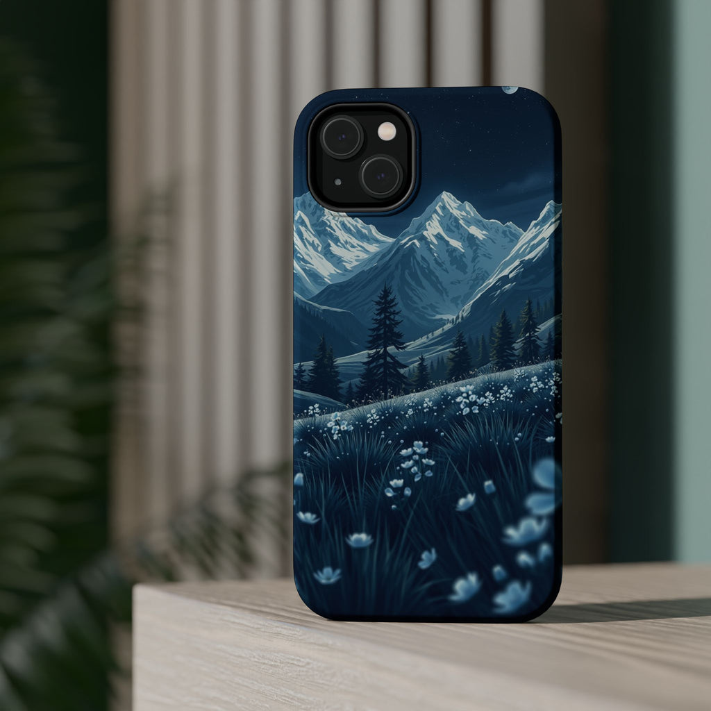 iPhone Dreamy Alpine Meadow Design Bold Modern Everyday Snap Case · iPhone Case