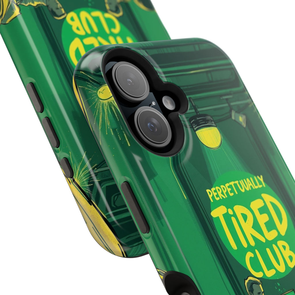 iPhone Radiant Perpetually Tired Club Design Slim Everyday Designer Case · iPhon