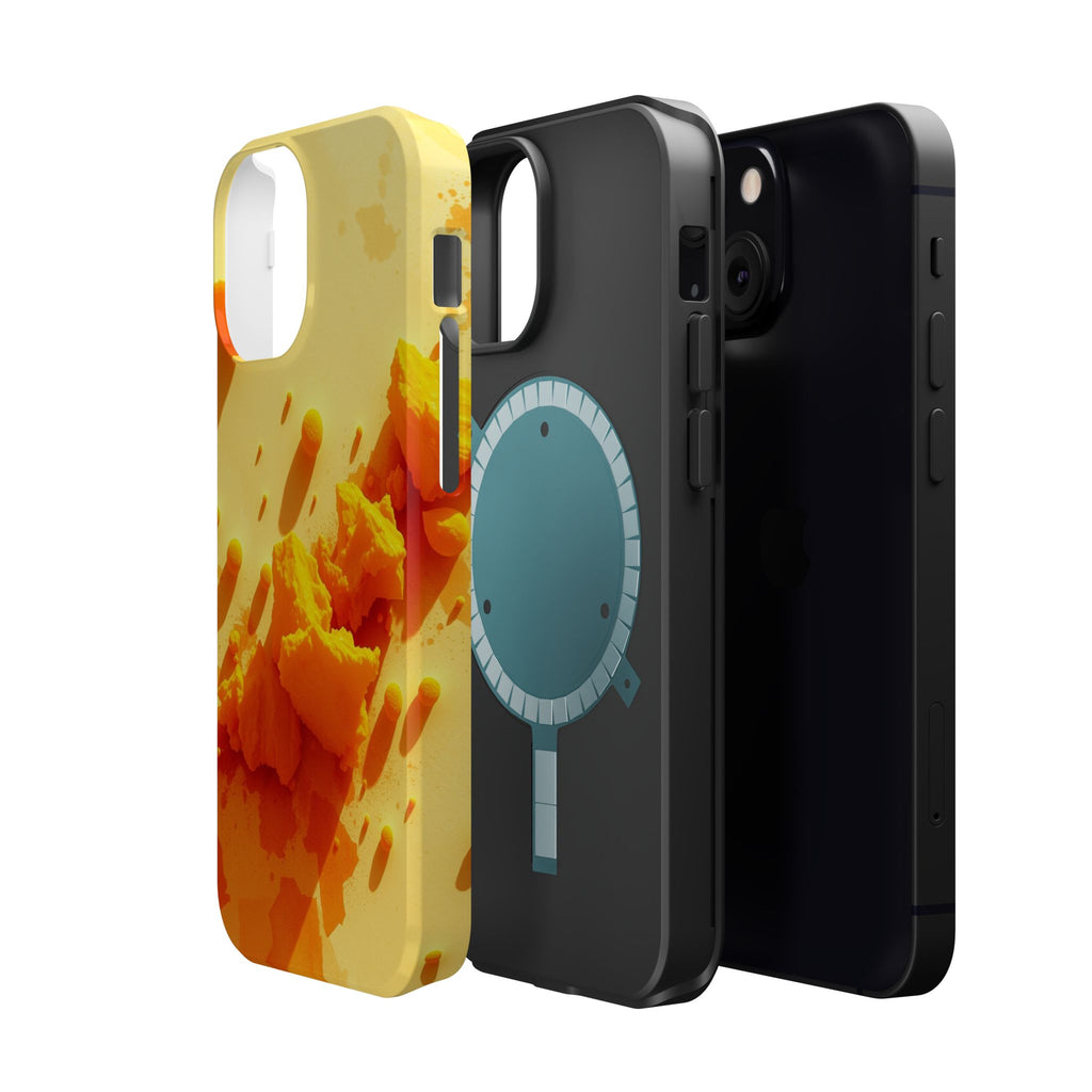 iPhone Mustard And Rust Dissolve Effect Slim Everyday iPhone Designer · iPhone C