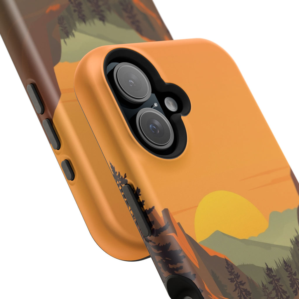 iPhone Pine Ridge Earthy Design Slim Everyday Designer Case · iPhone Case