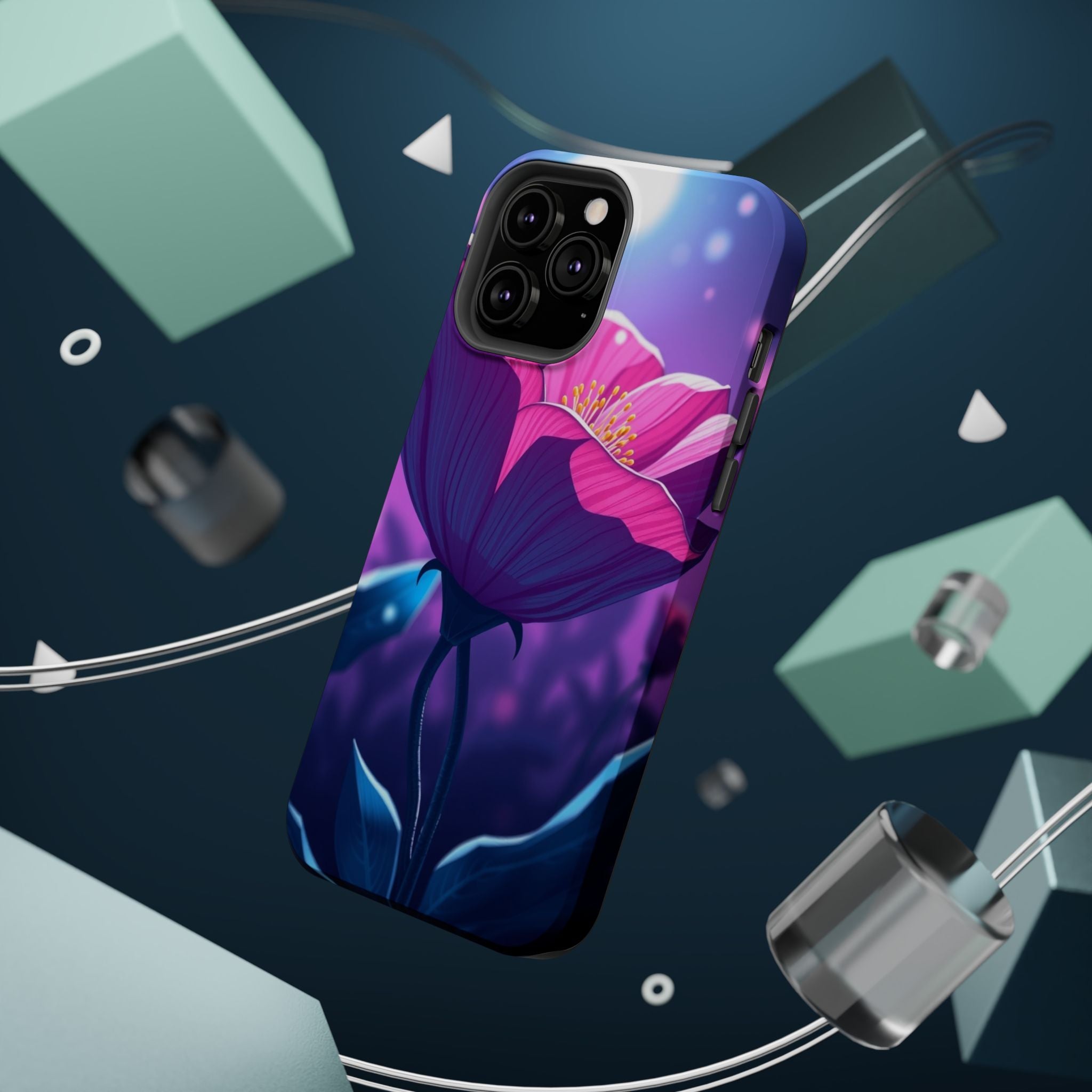 iPhone Night Bloomer Pastel Kawaii Bold Modern Everyday Snap Case · iPhone Case