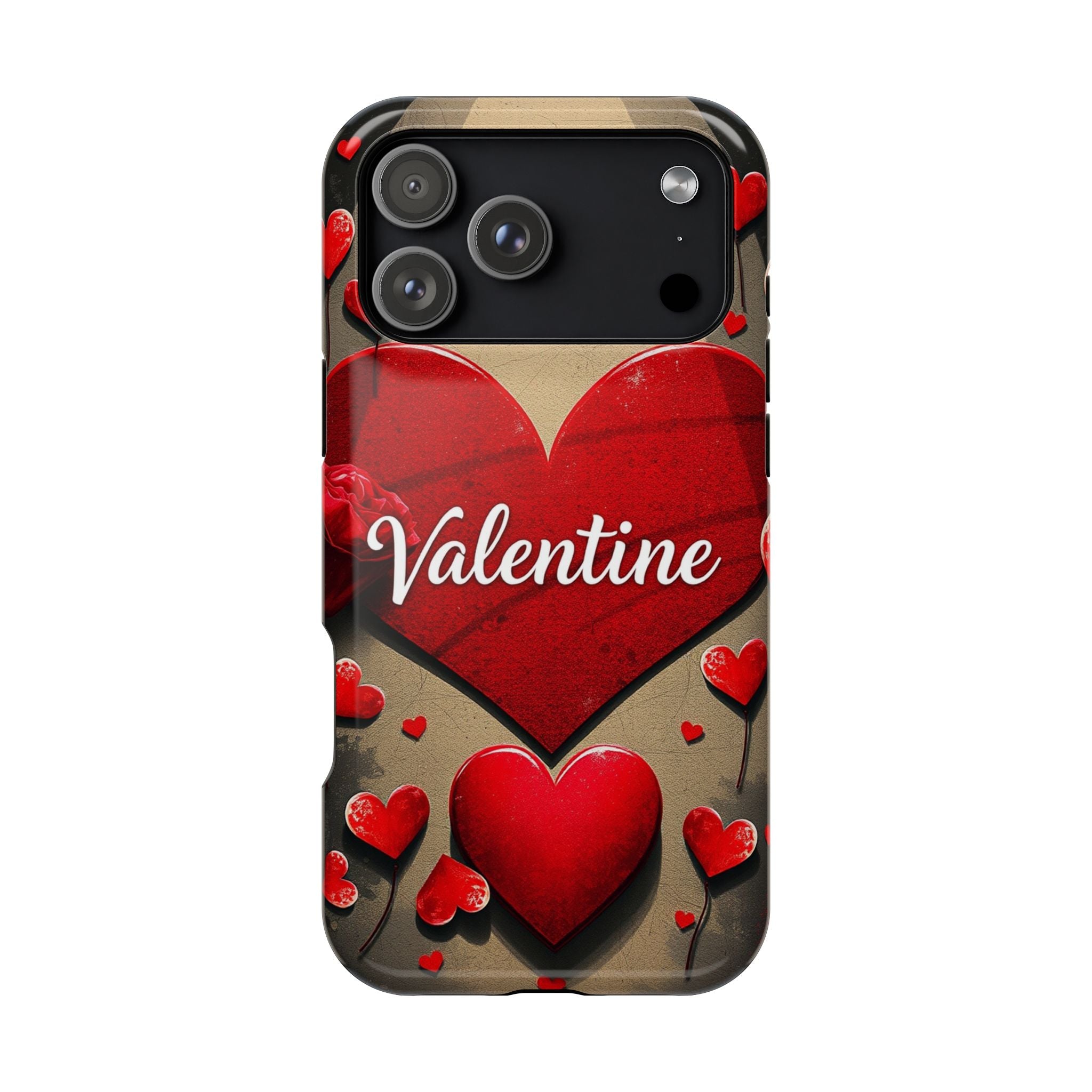 iPhone Serene Vintage Valentine Card Design Slim Everyday Designer Case · iPhone
