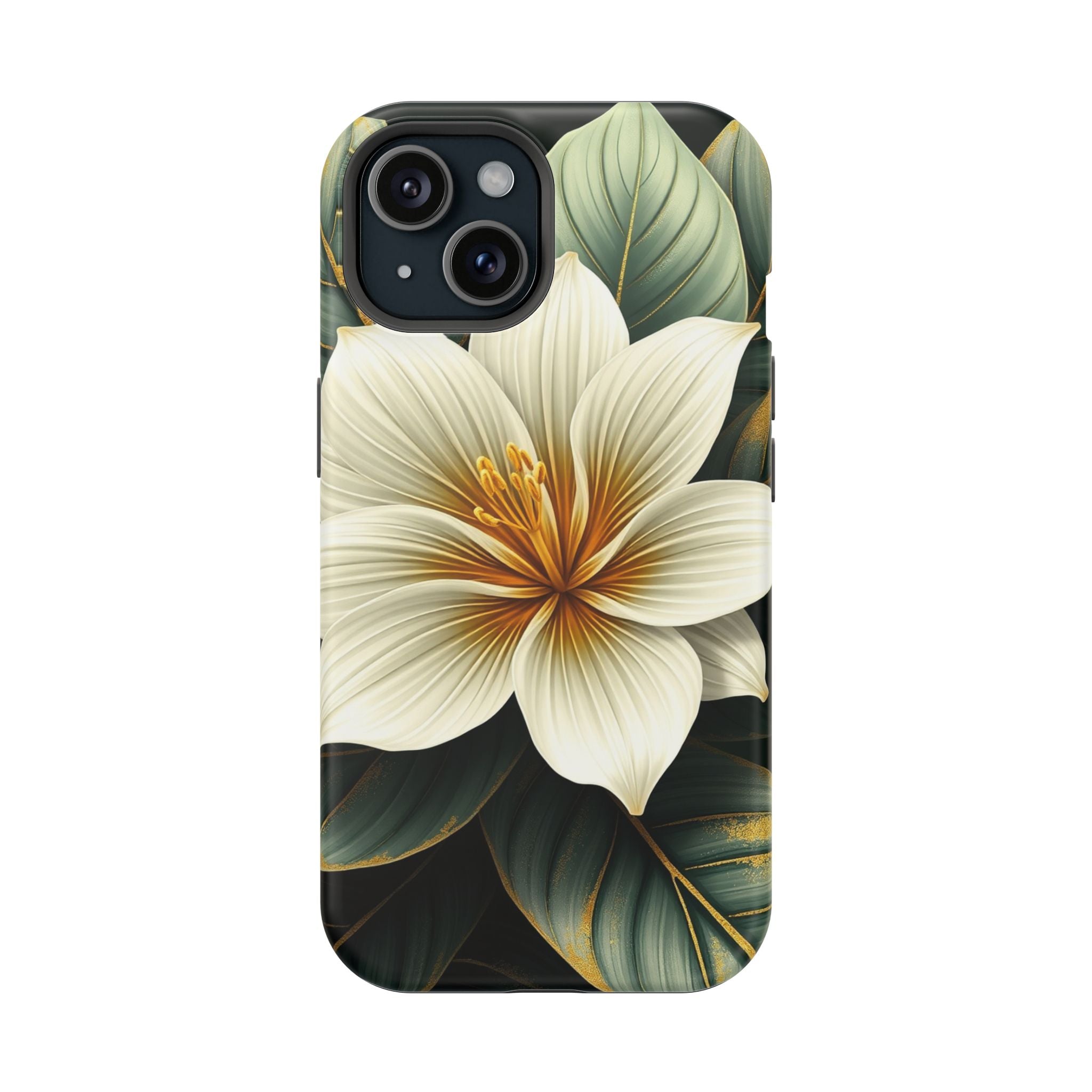 iPhone Radiant Tropical Bloom Design Slim Everyday Designer Case · iPhone Case