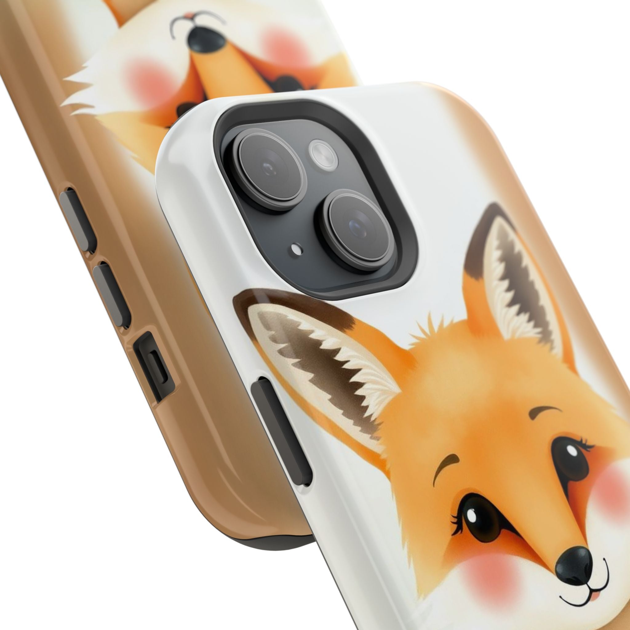 iPhone Watercolor Fox Portrait Kids Fun iPhone Phone Case Gift Slim · iPhone Cas