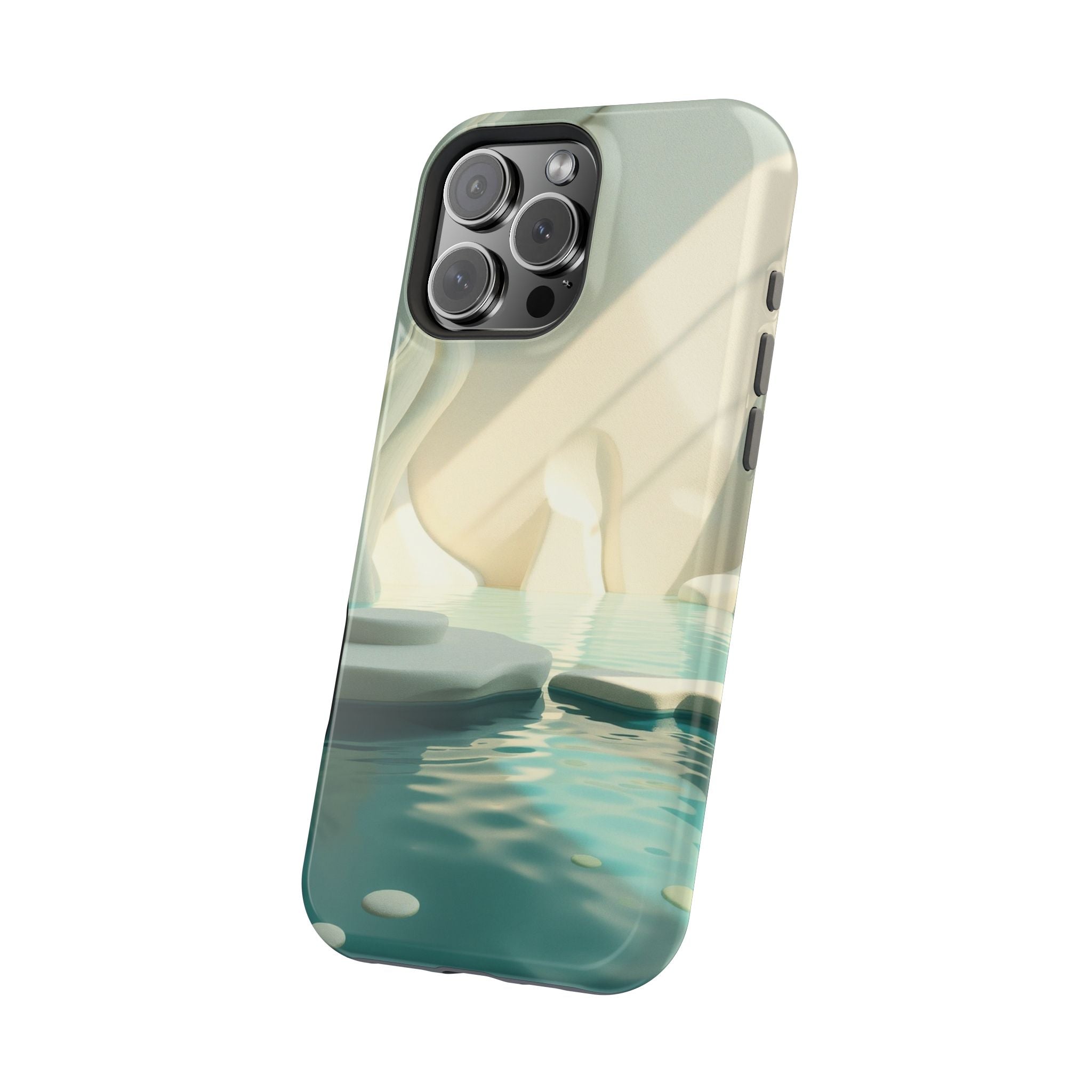 iPhone Tidal Pool 3D Digital Slim Everyday Designer Case · iPhone Case