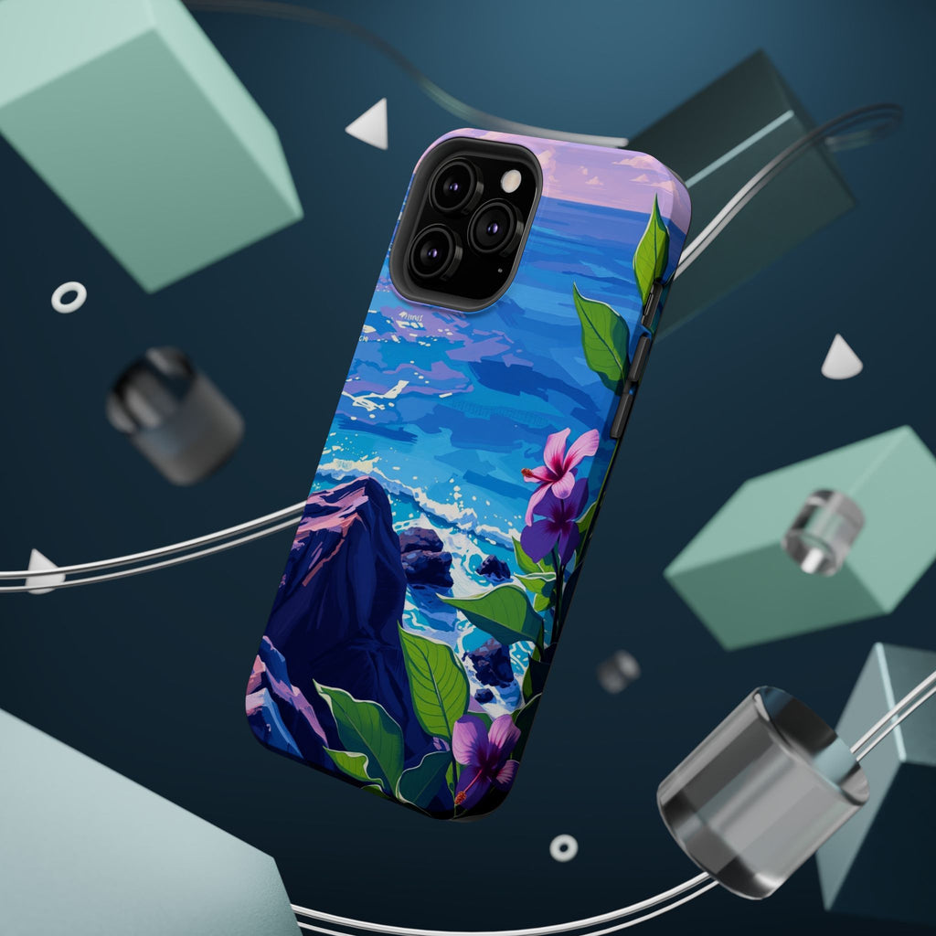 iPhone Hibiscus Coast Enchanted Art Slim Everyday Designer Case · iPhone Case