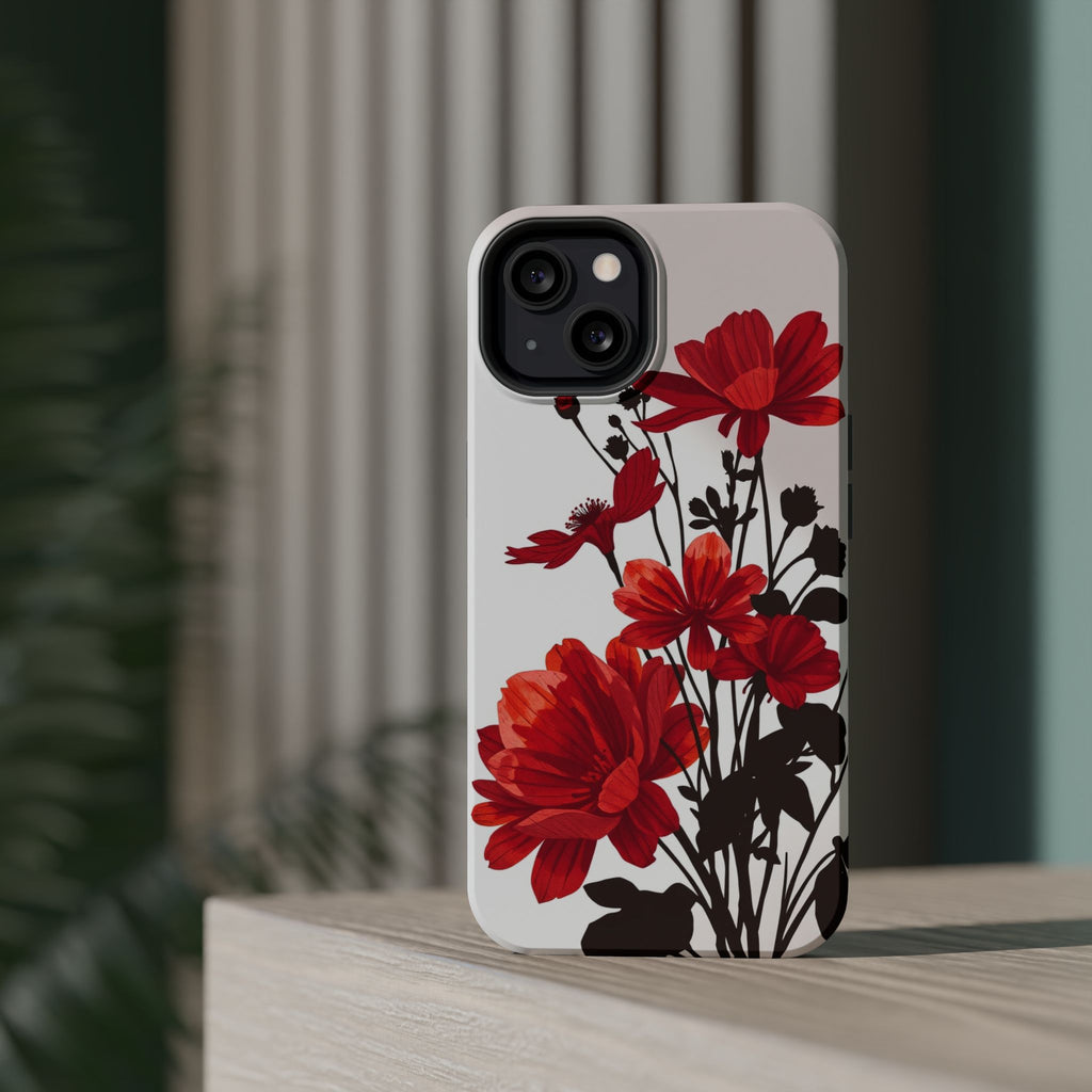 iPhone Floral Silhouette Cinematic Art Slim Snap Case · iPhone Case