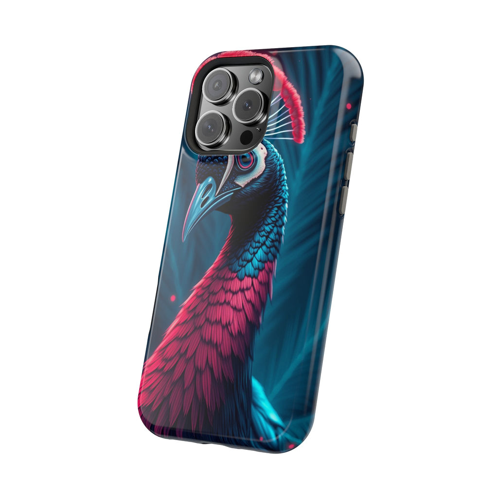 iPhone Nouveau Peacock Electric Art Slim Everyday Designer Case · iPhone Case