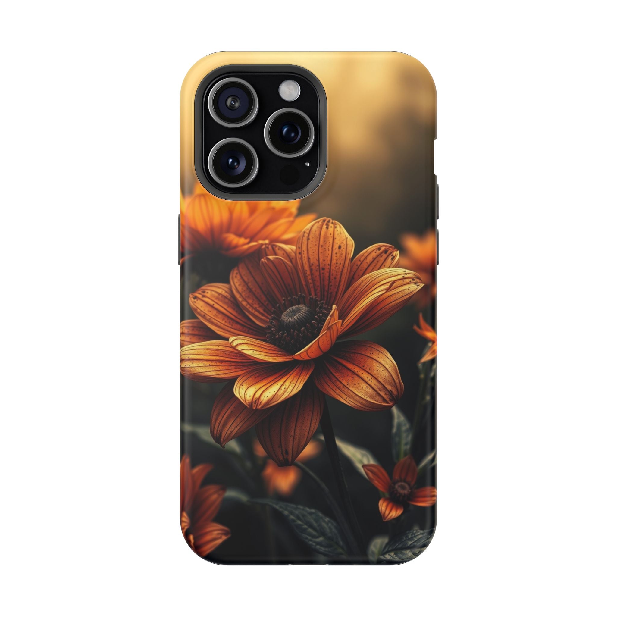 iPhone Radiant Floral Ombre Design Bold Modern Everyday Snap Case · iPhone Case